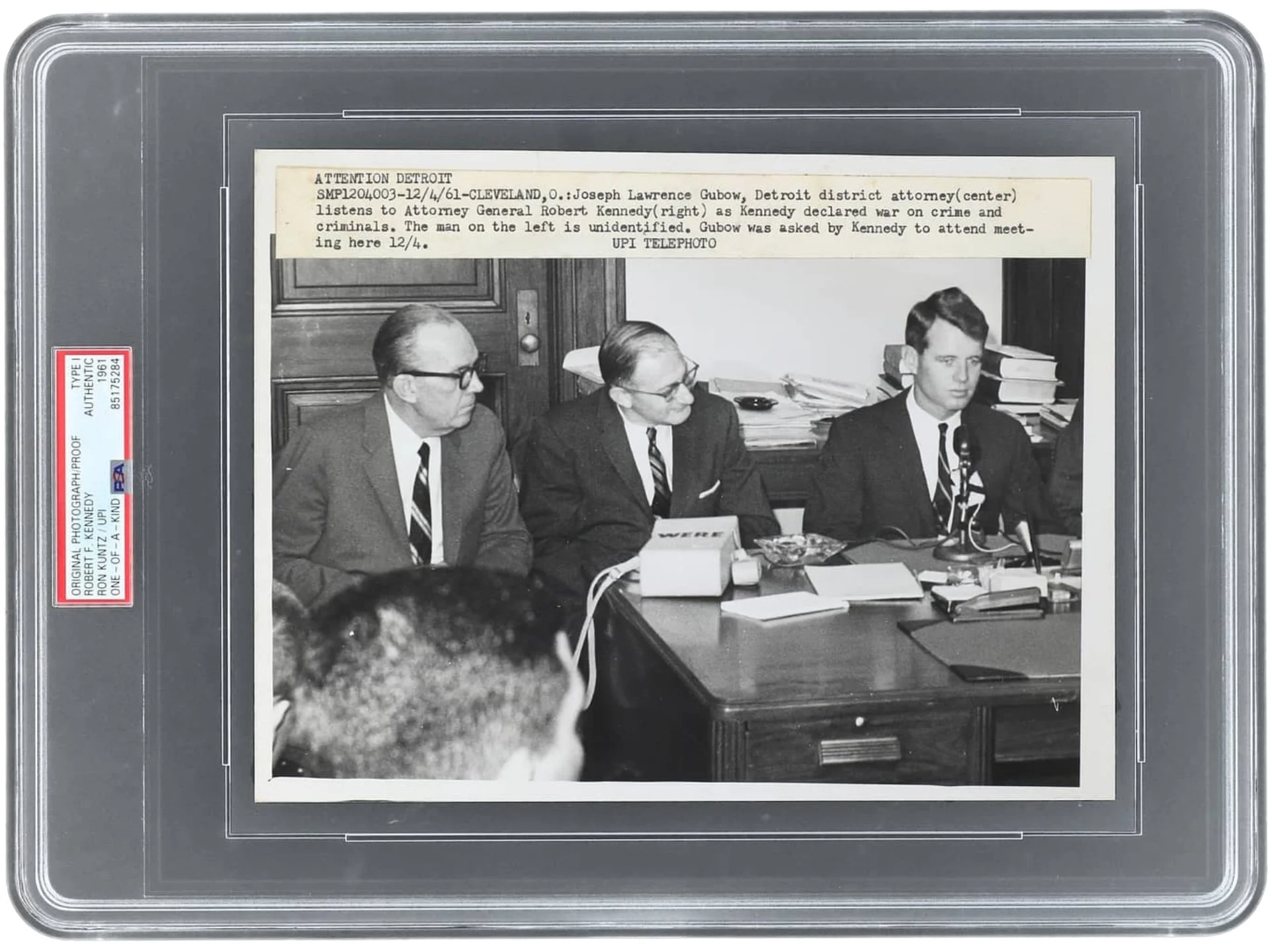 TYPE 1 1961 Robert F. Kennedy - Original Photo by Ron Kuntz