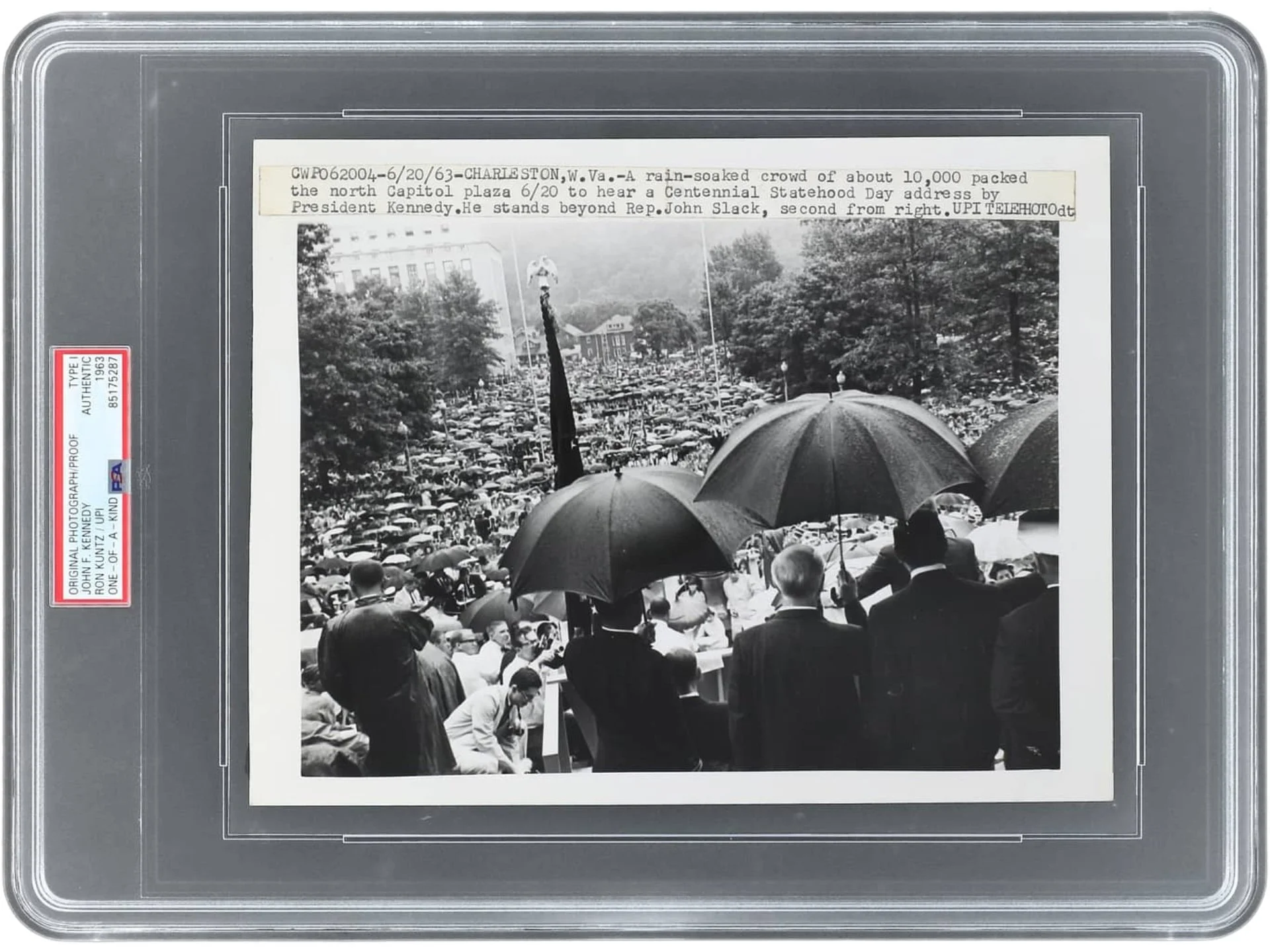 TYPE 1 1963 John F. Kennedy - Original Photo by Ron Kuntz