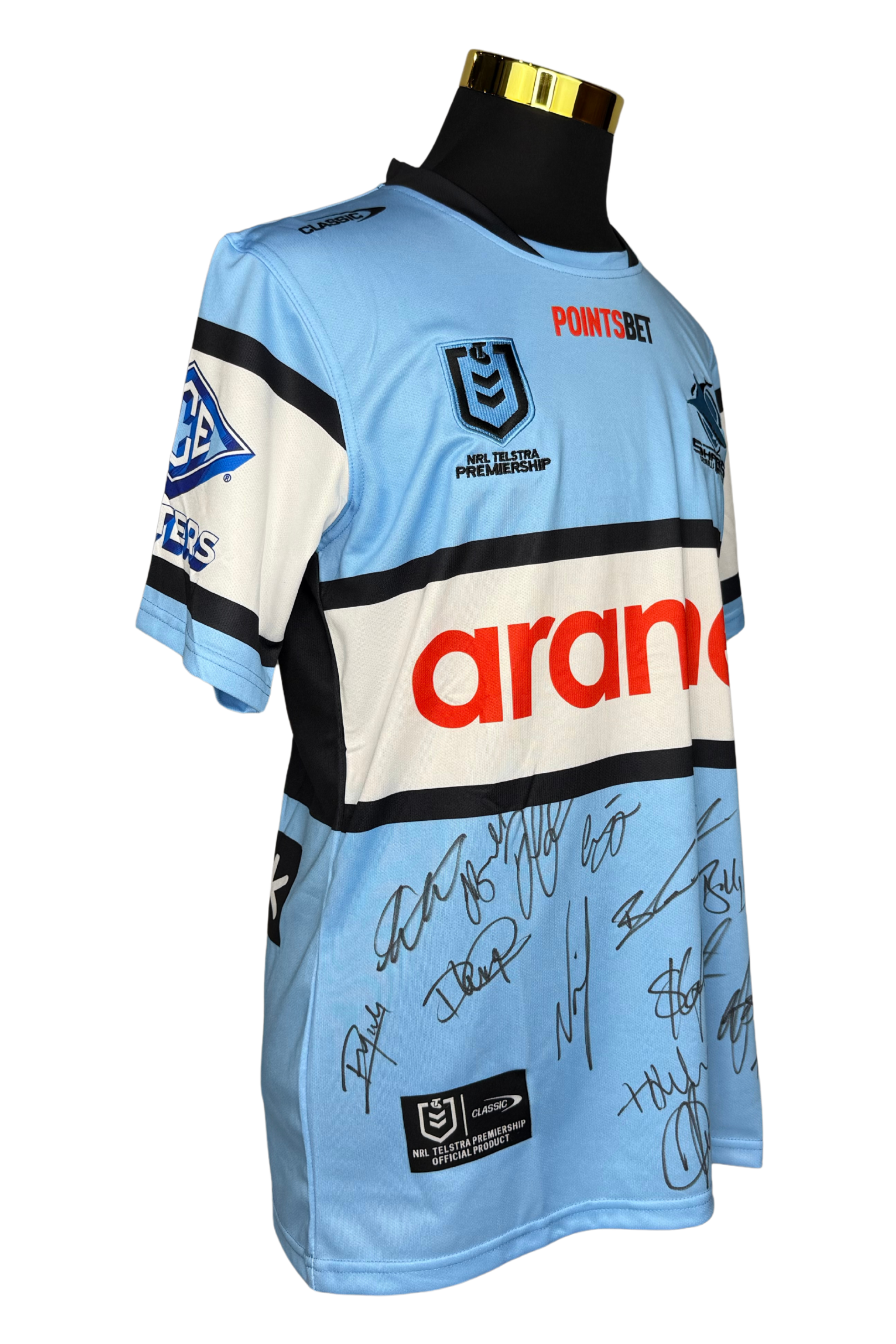 SIGNED Cronulla Sharks Jersey