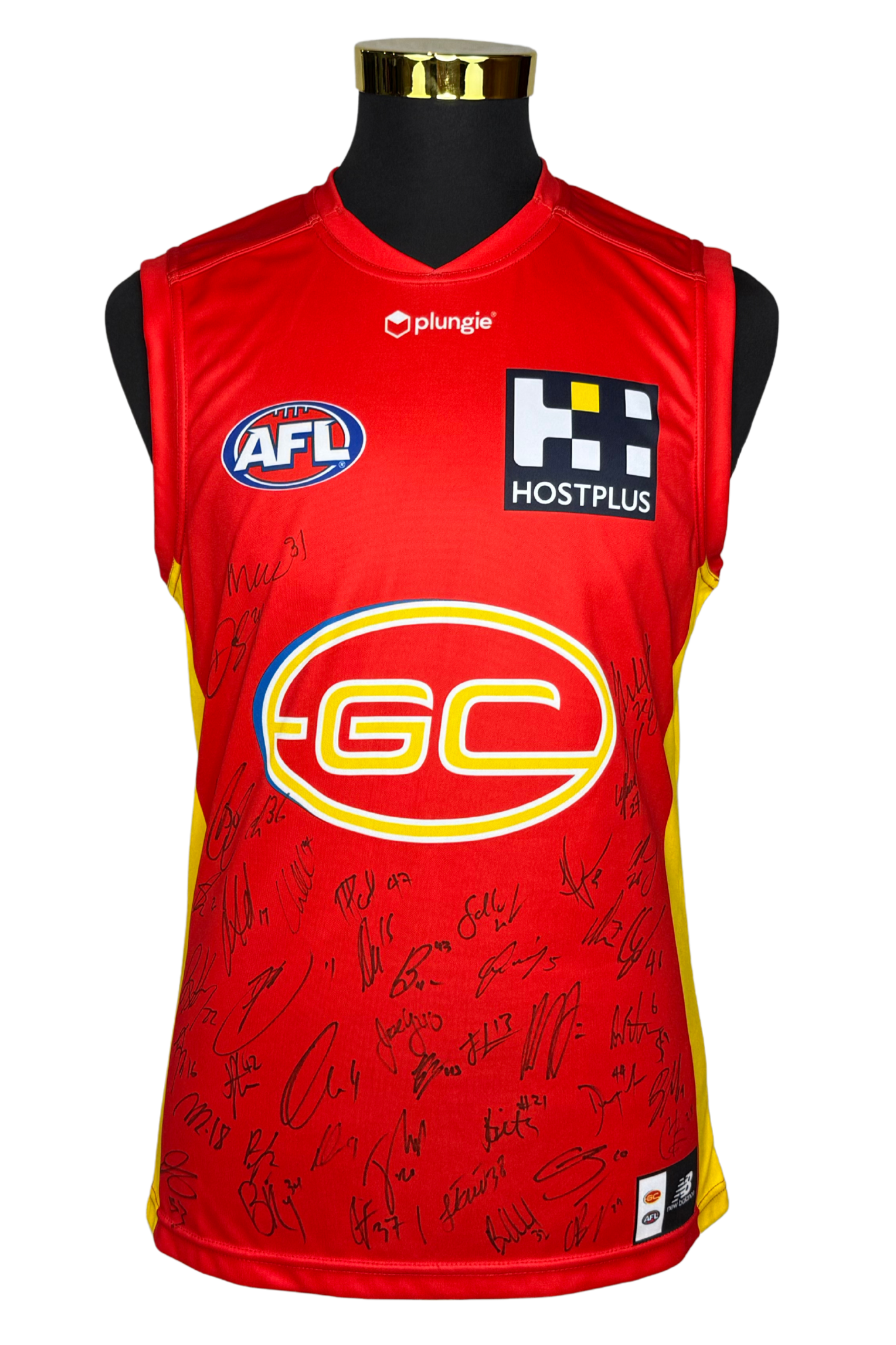 SIGNED Gold Coast Suns Jersey
