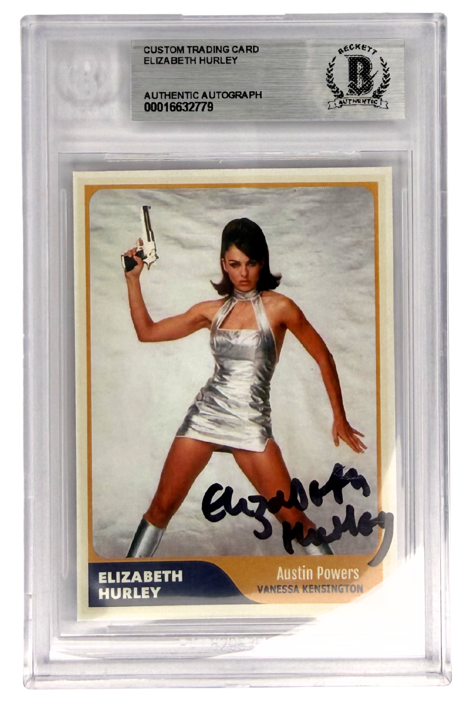 SIGNED Elizabeth Hurley - Trading Card (Austin Powers - Vanessa)
