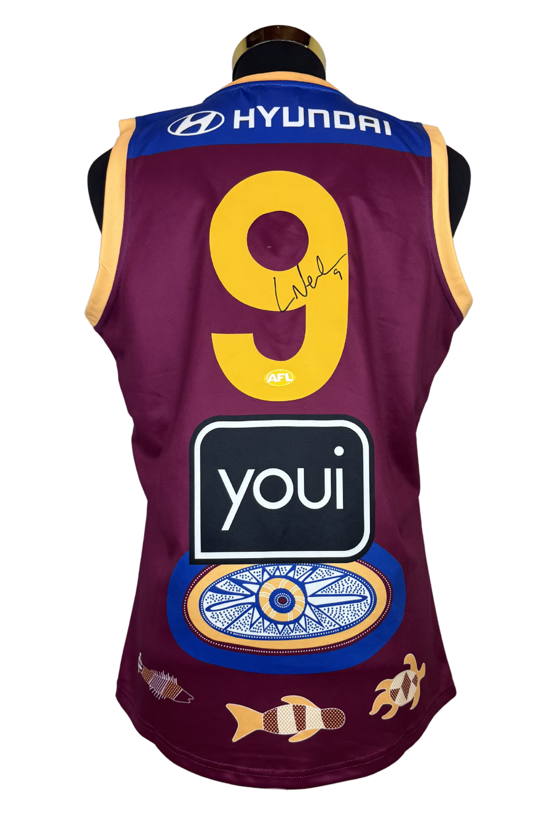SIGNED Lachie Neale - Brisbane Lions Jersey