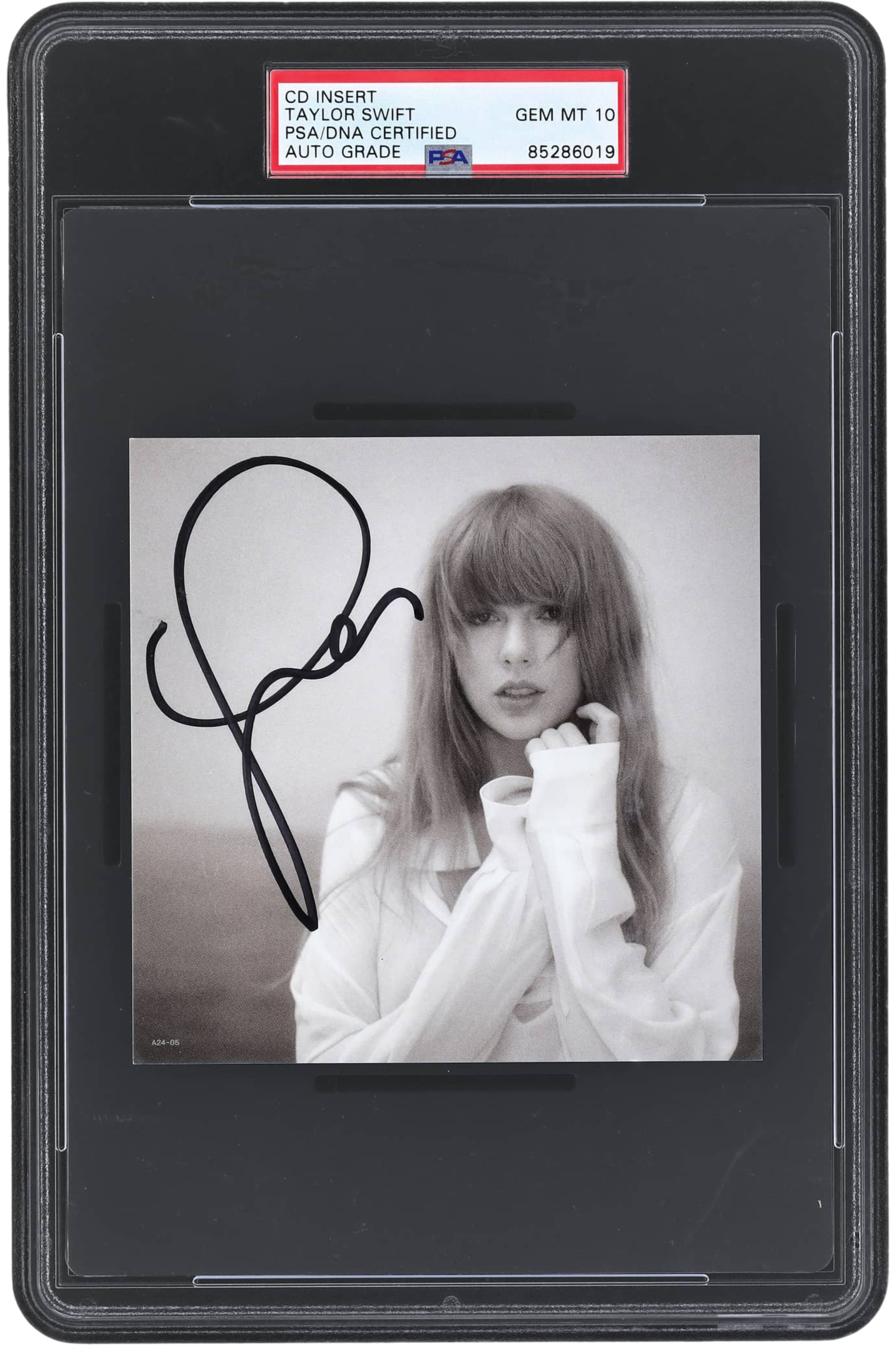 SIGNED Taylor Swift - CD Insert — Mr Frederick's Collectables