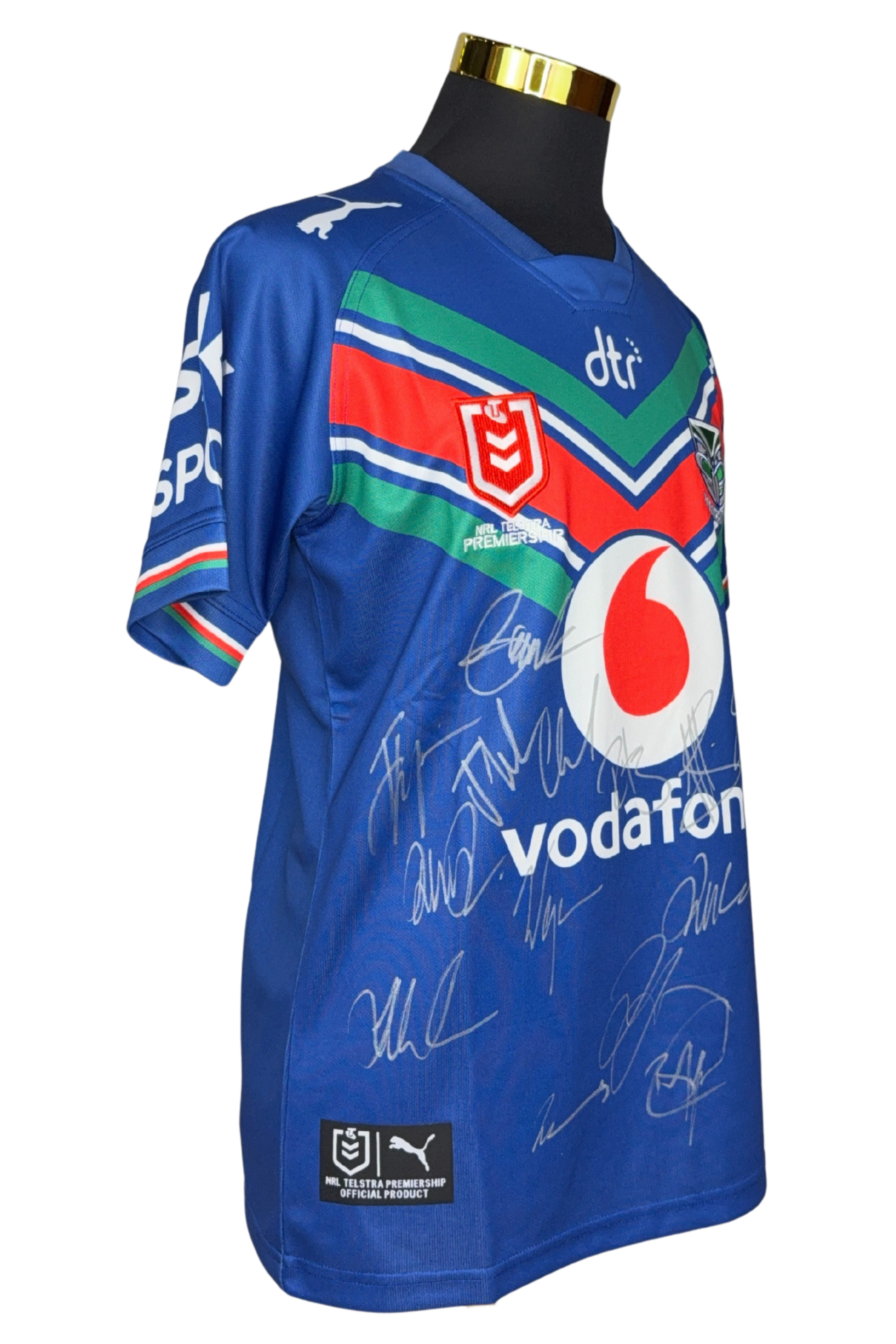 SIGNED New Zealand Warriors Jersey