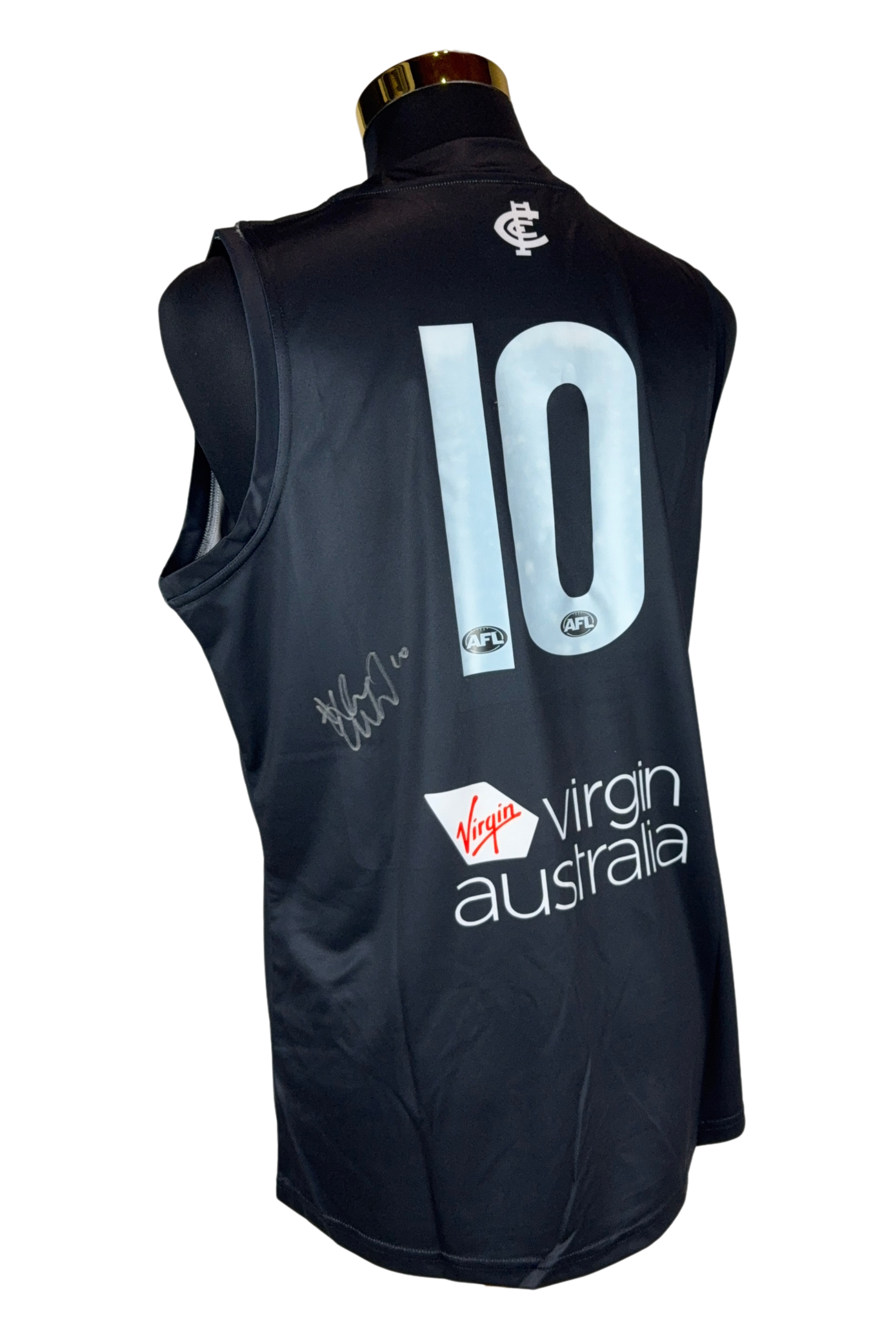 SIGNED Harry McKay - Carlton Blues Jersey