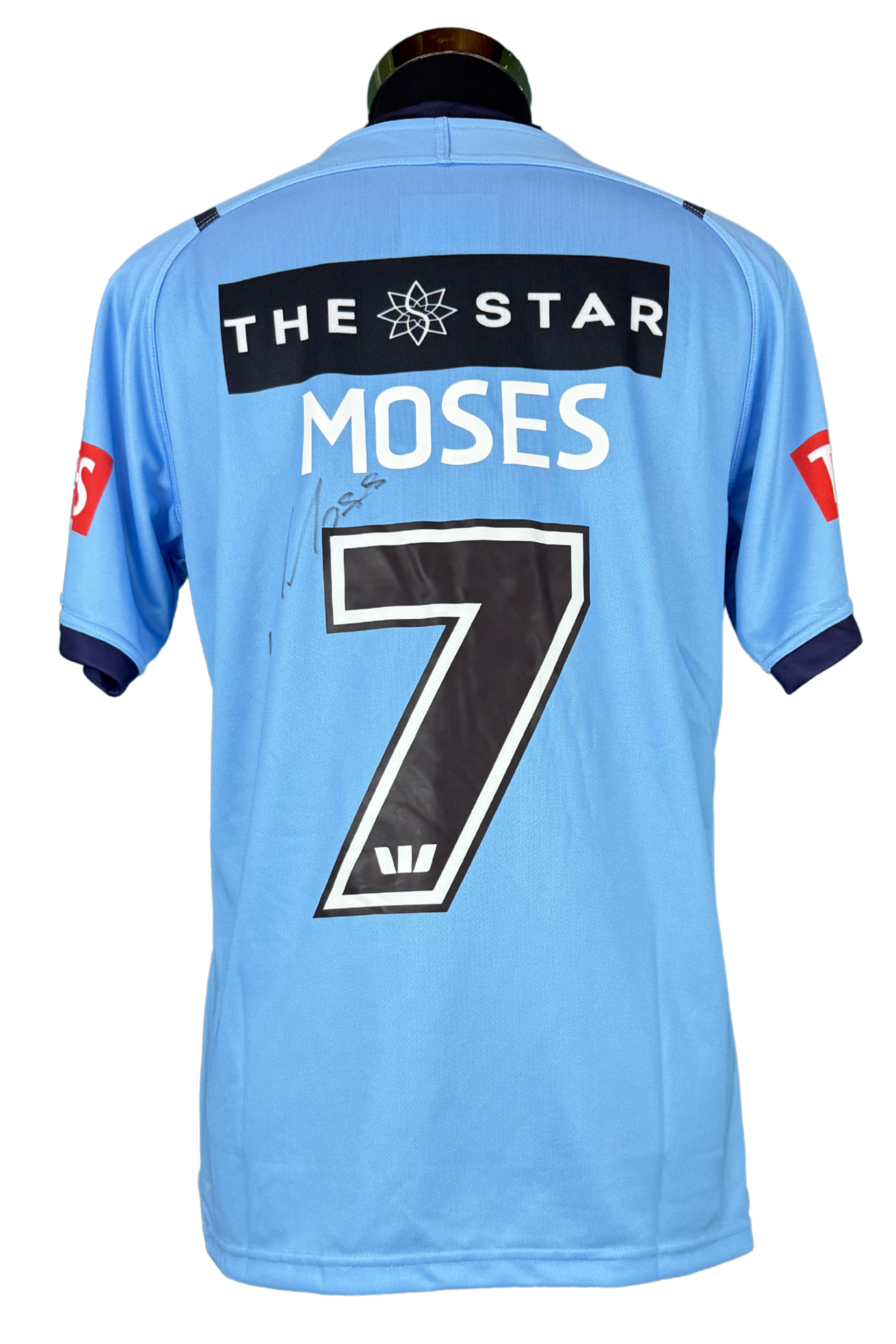 SIGNED Mitchell Moses - NSW Blues Origin Jersey