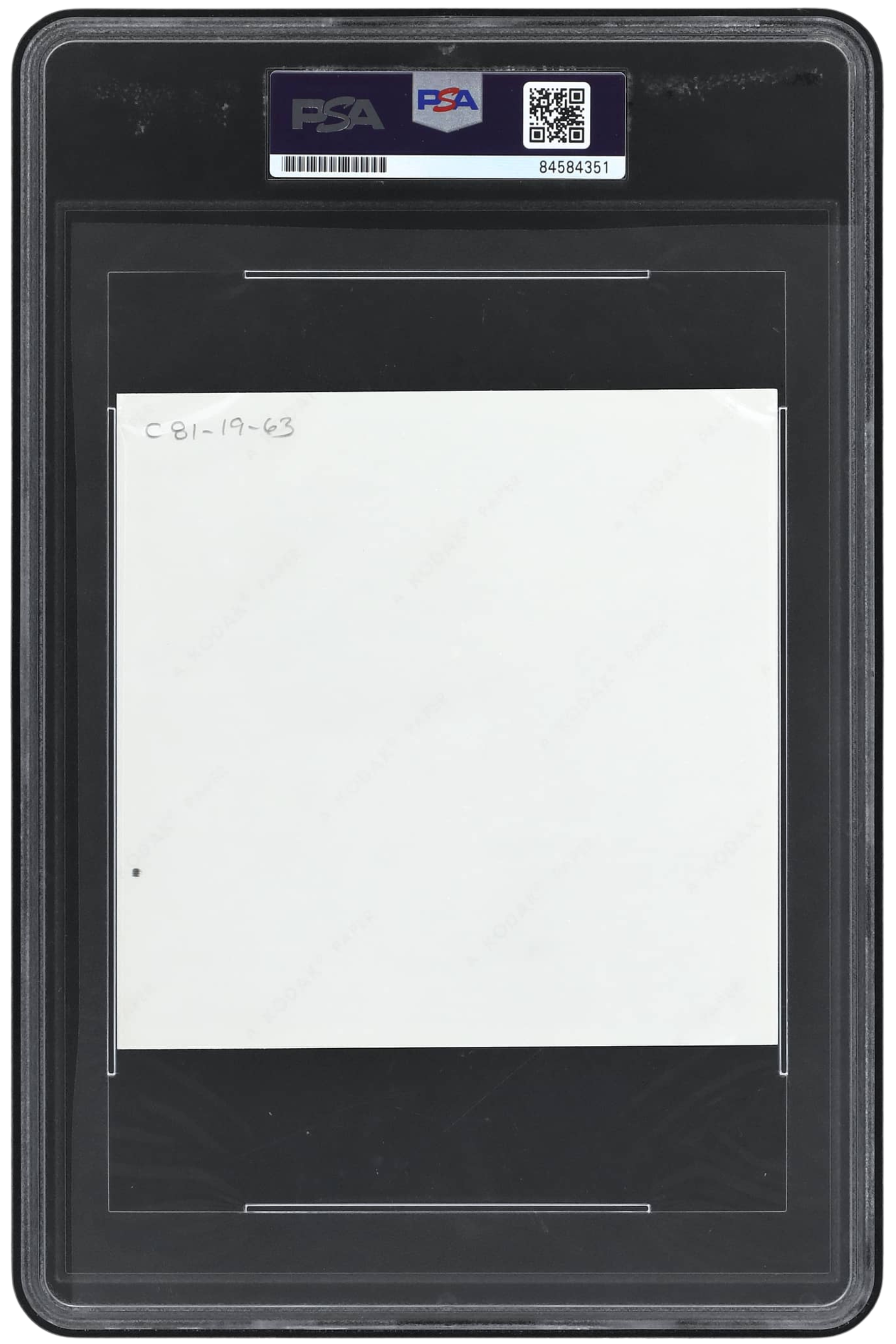 TYPE 1 1963 John F. Kennedy - Original Photo by White House Photographer Cecil W. Stoughton