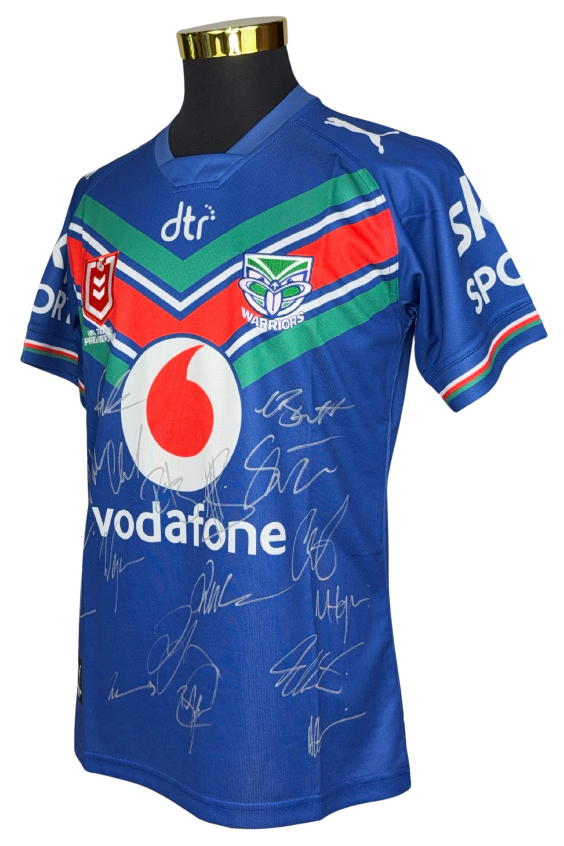 SIGNED New Zealand Warriors Jersey