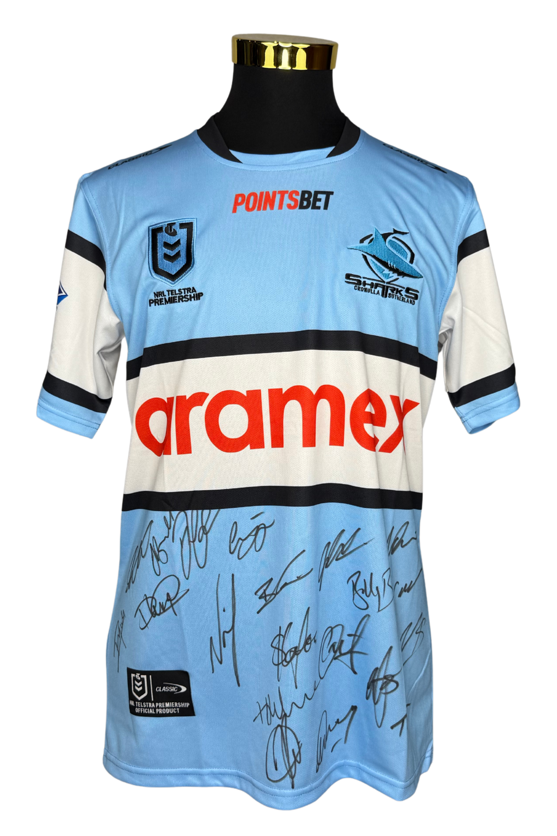SIGNED Cronulla Sharks Jersey