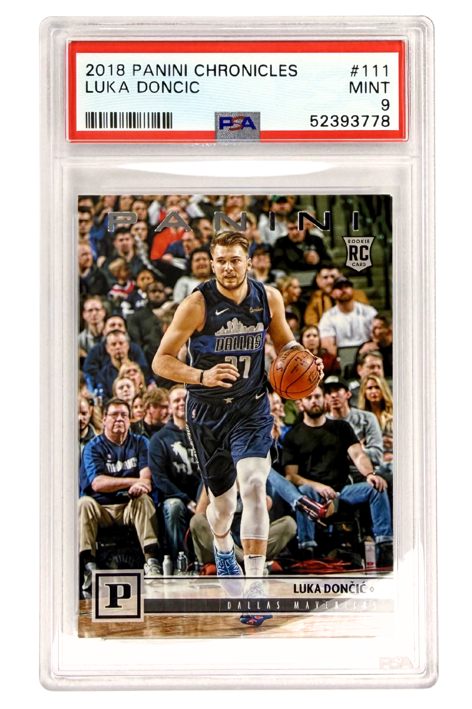 GRADED 9.0 Luka Dončić - 2018 Panini Chronicles #111