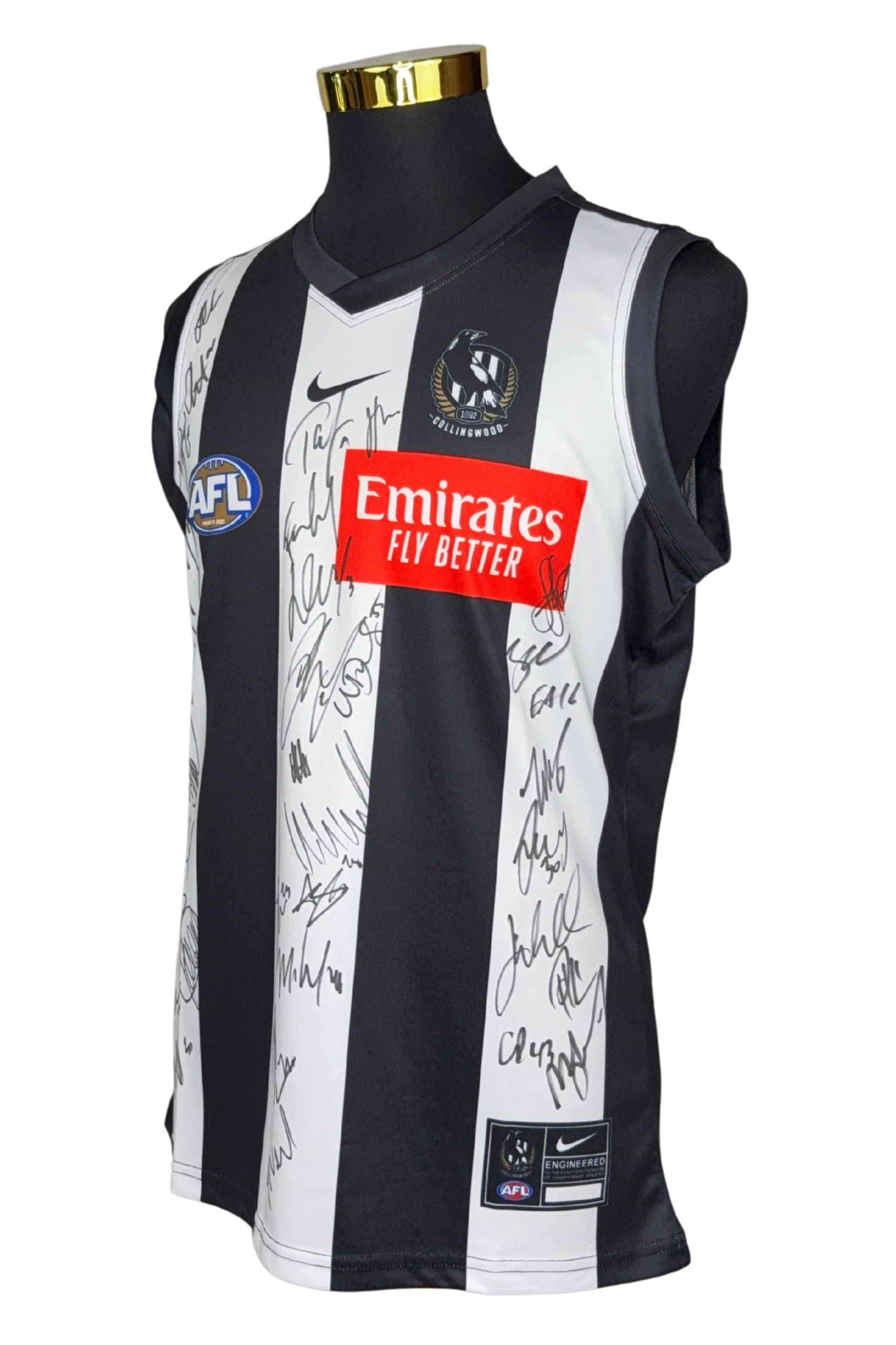 SIGNED Collingwood Magpies Jersey - Premiership Team