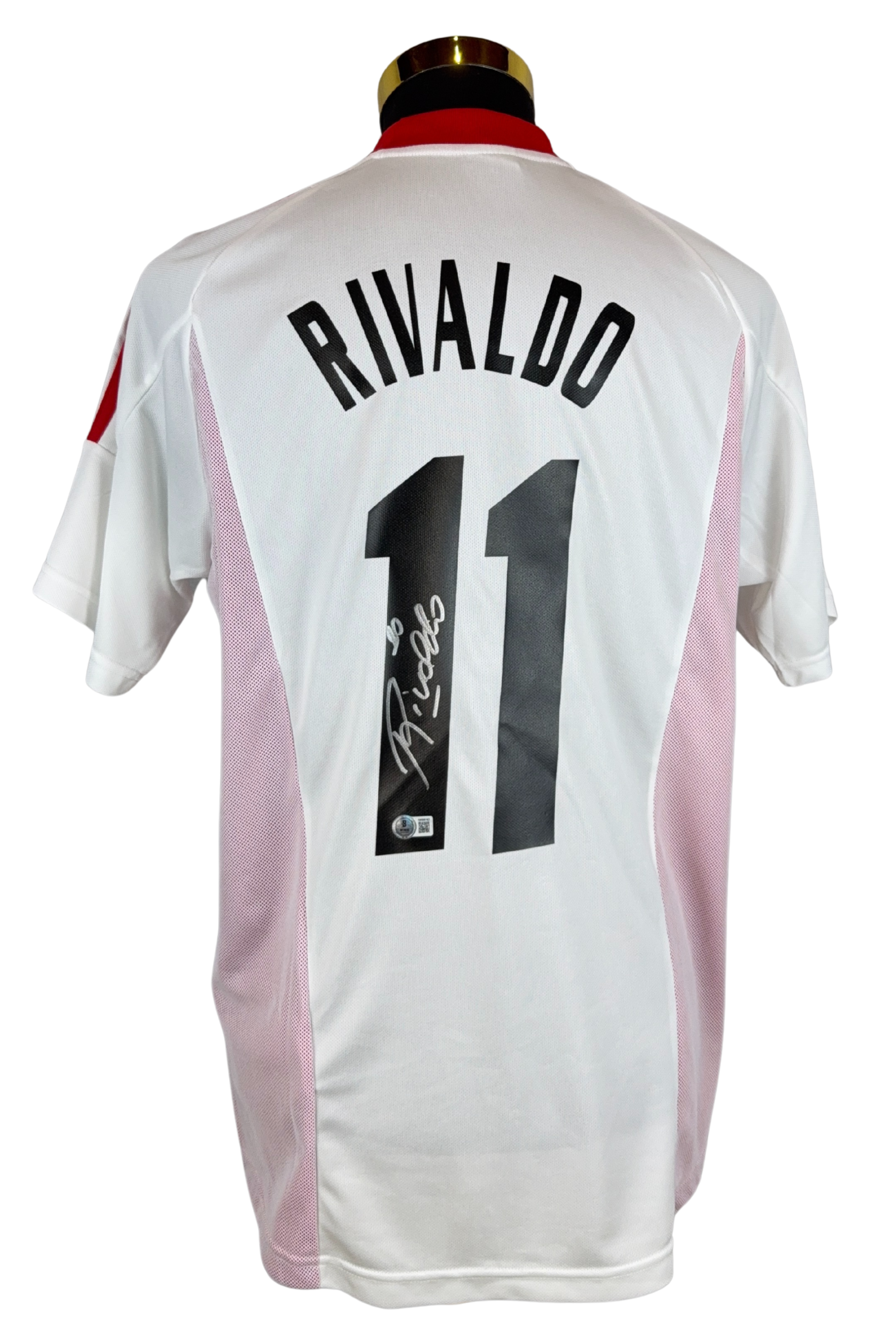 SIGNED Rivaldo - AC Milan Jersey