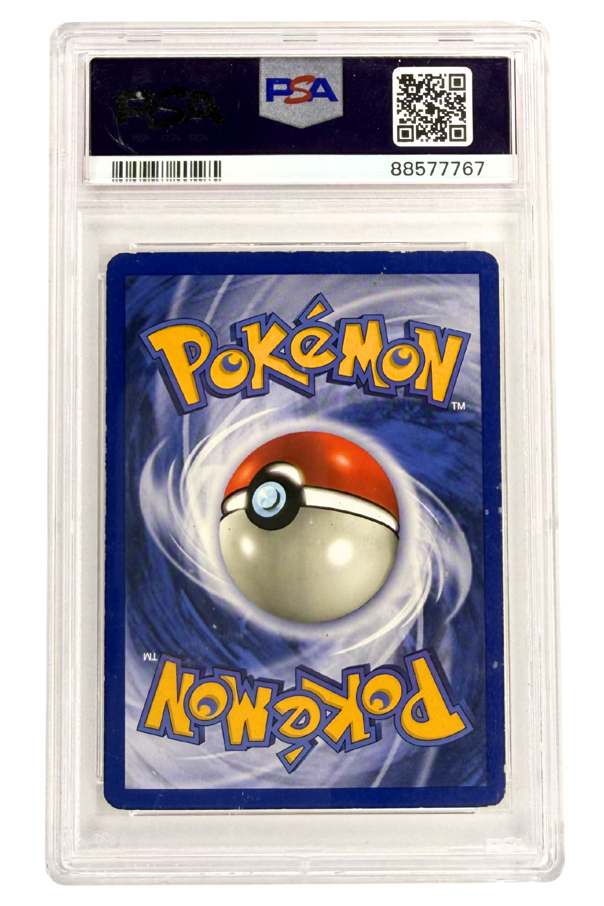 Back of Gyarados Holo 6/102 Base Set Unlimited Pokémon Card – Graded 5.0