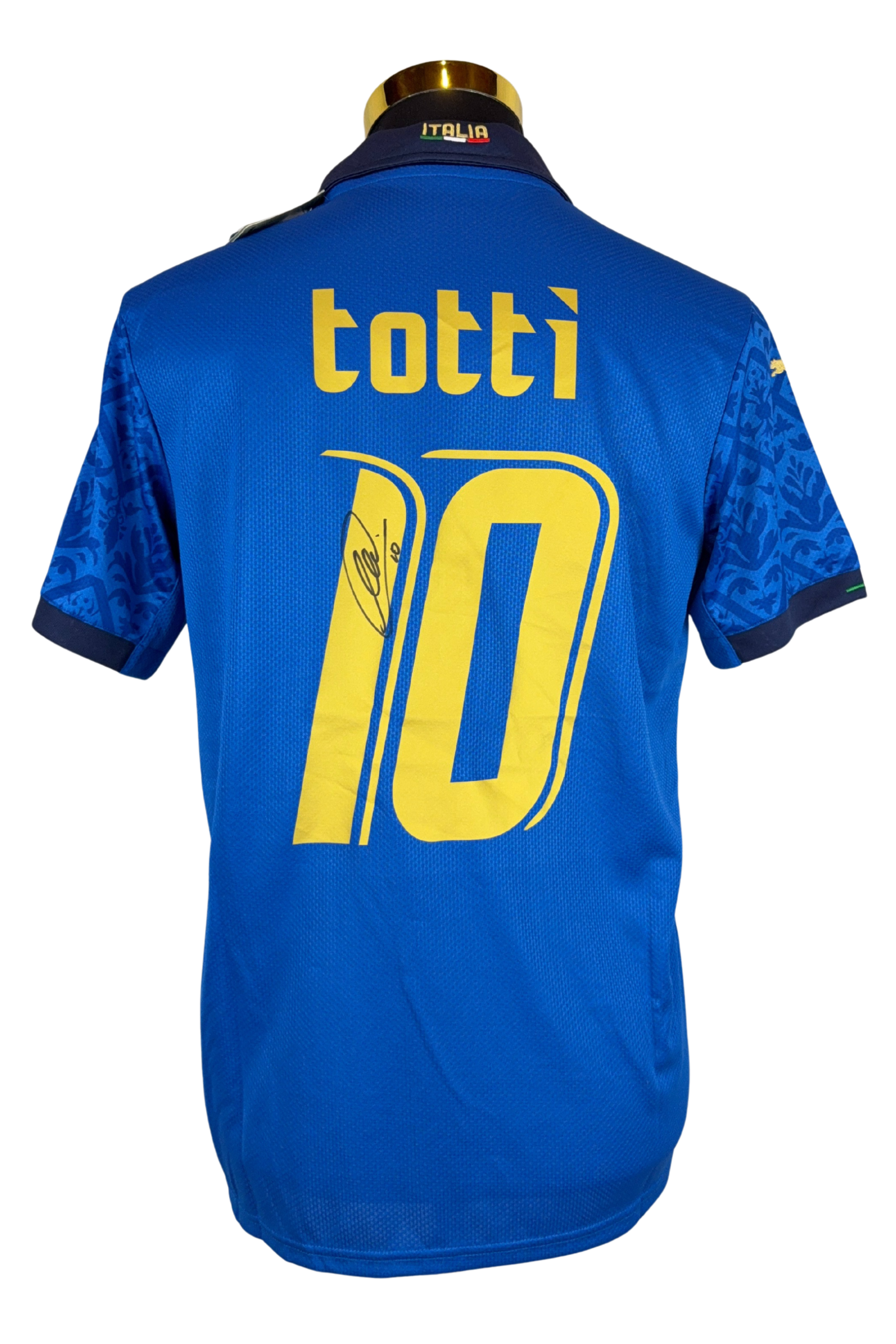 SIGNED Francesco Totti - Italy Jersey