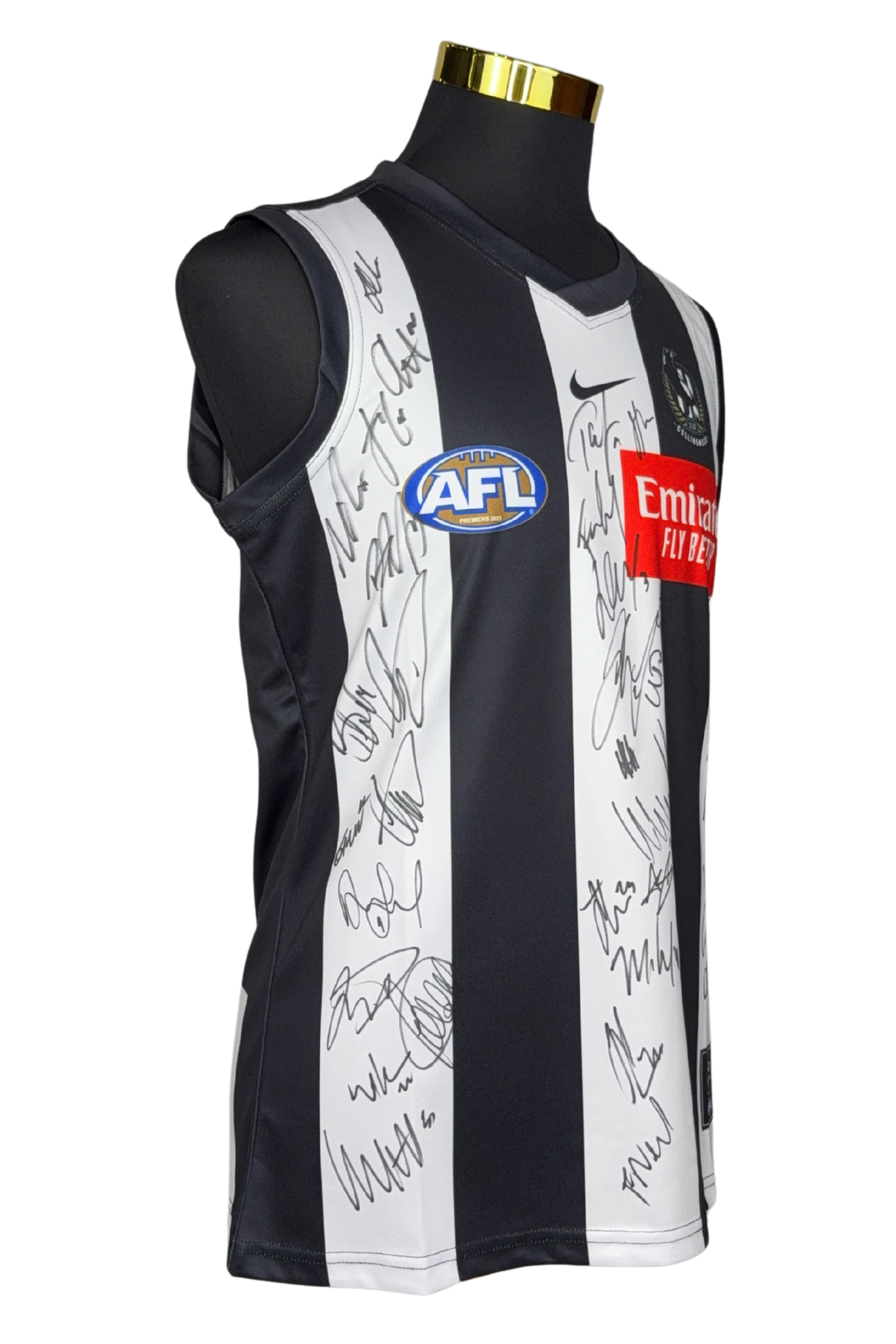 SIGNED Collingwood Magpies Jersey - Premiership Team