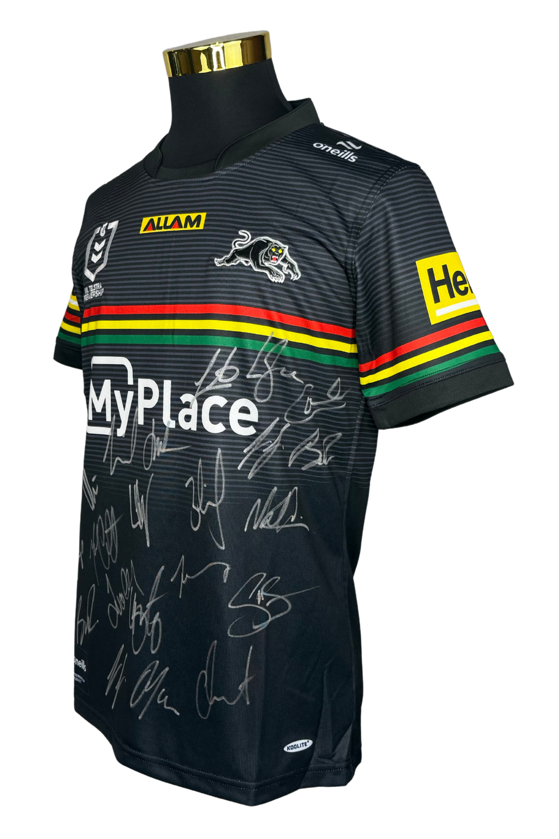SIGNED Penrith Panthers Jersey - Premiership Team