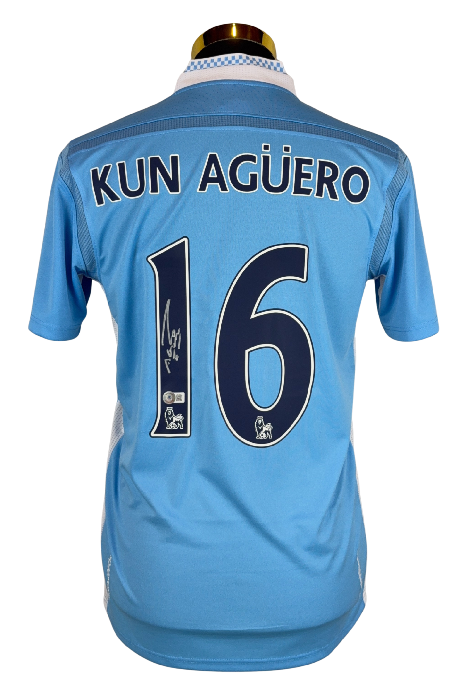 SIGNED Sergio Aguero - Manchester City Jersey