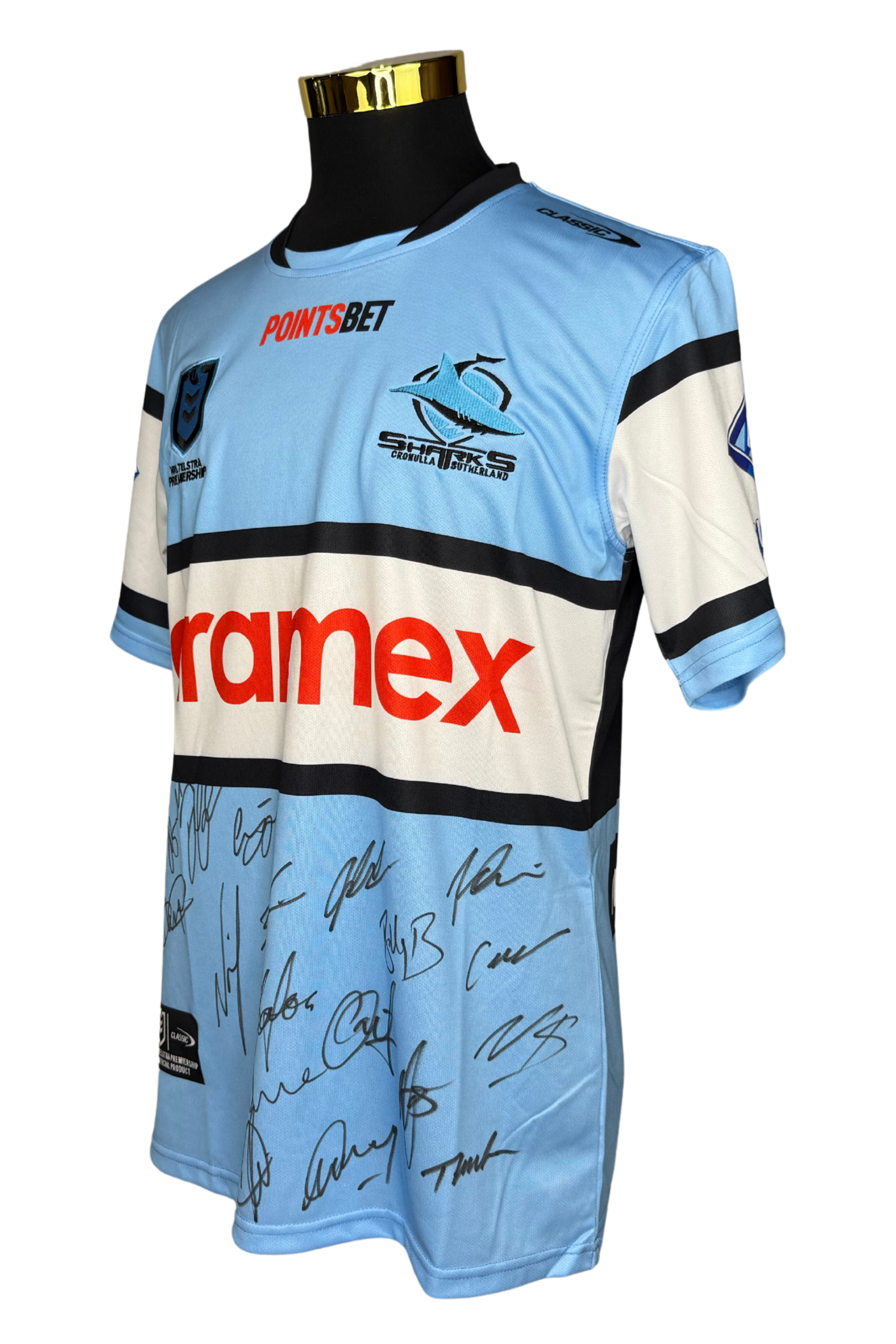 SIGNED Cronulla Sharks Jersey