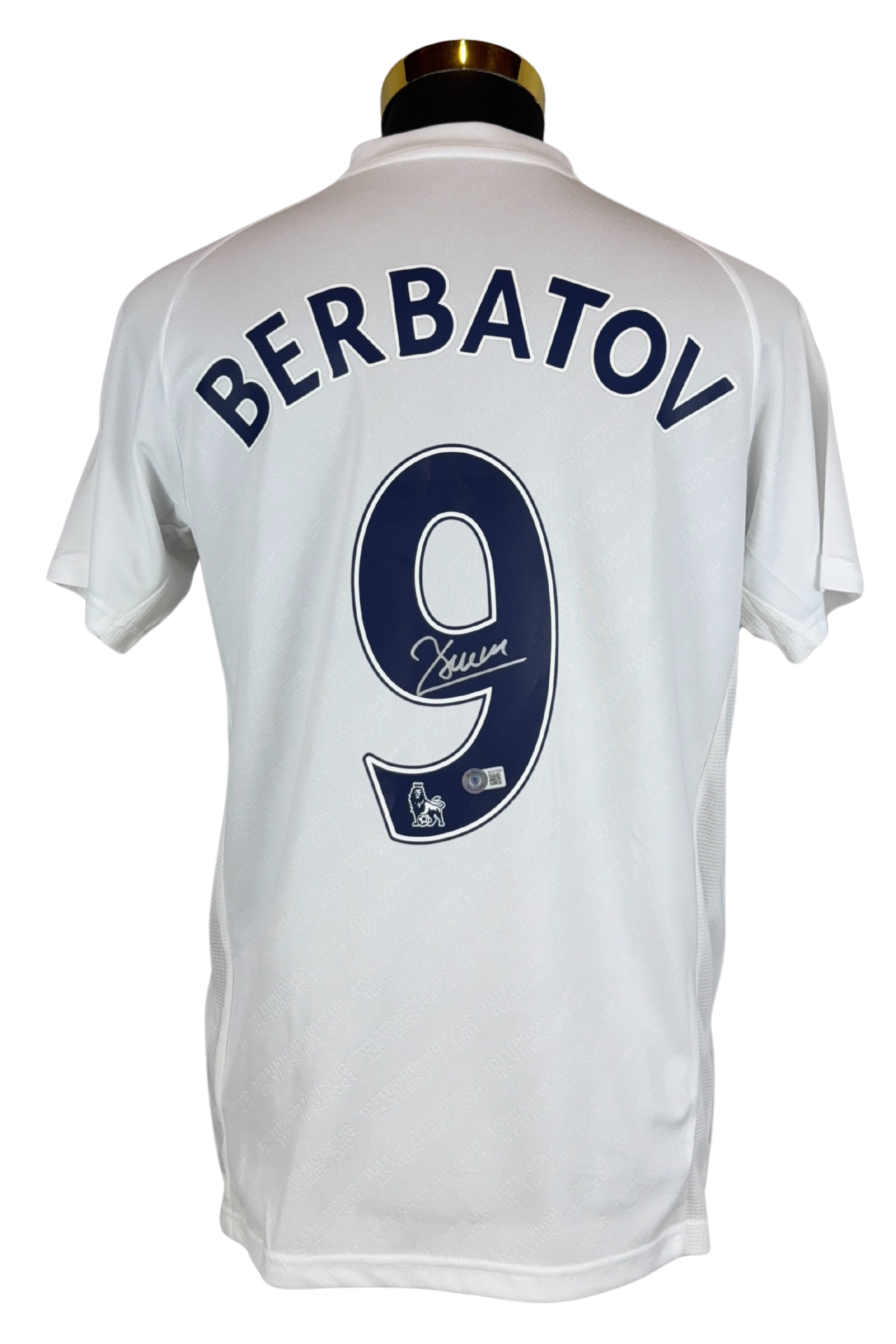 SIGNED Dimitar Berbatov - Tottenham Hotspur Jersey