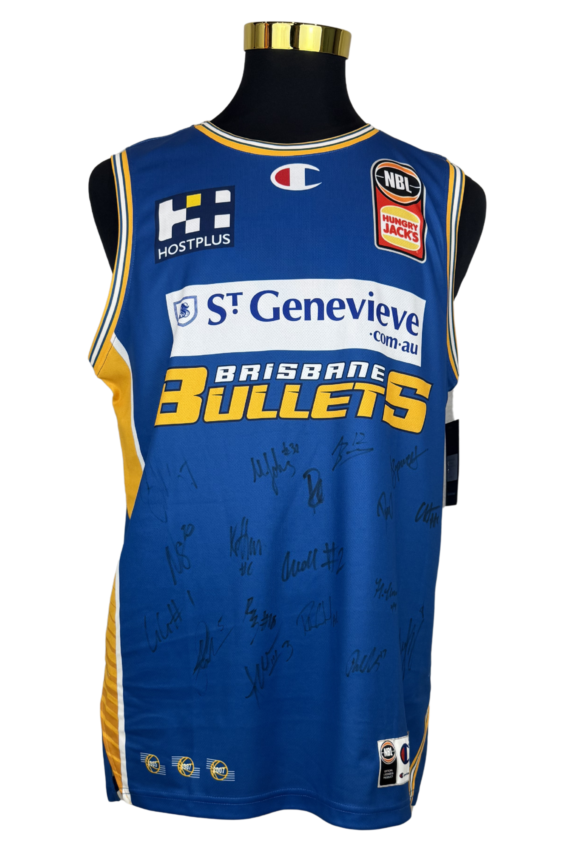 SIGNED Brisbane Bullets Jersey
