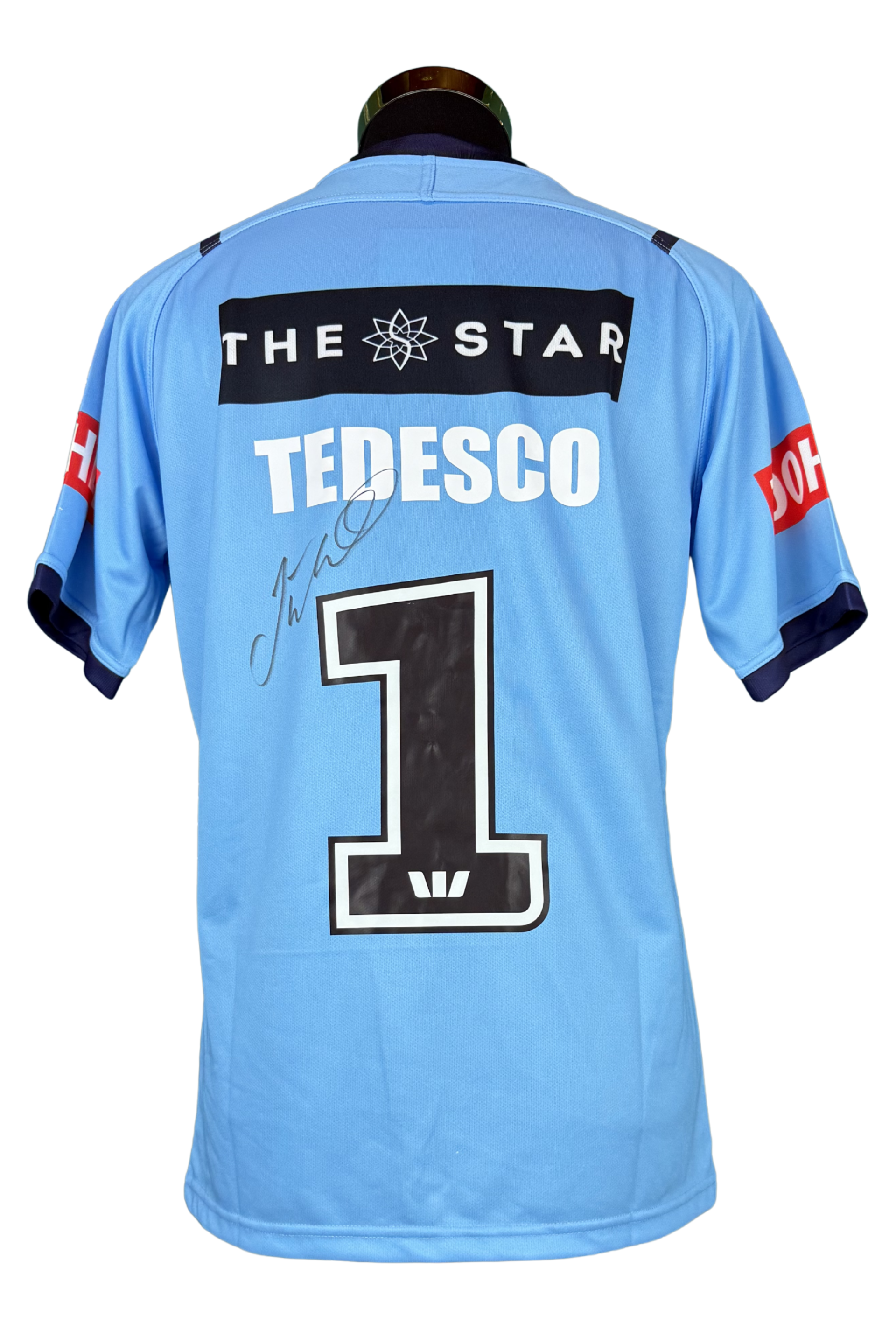SIGNED James Tedesco - NSW Blues Origin Jersey