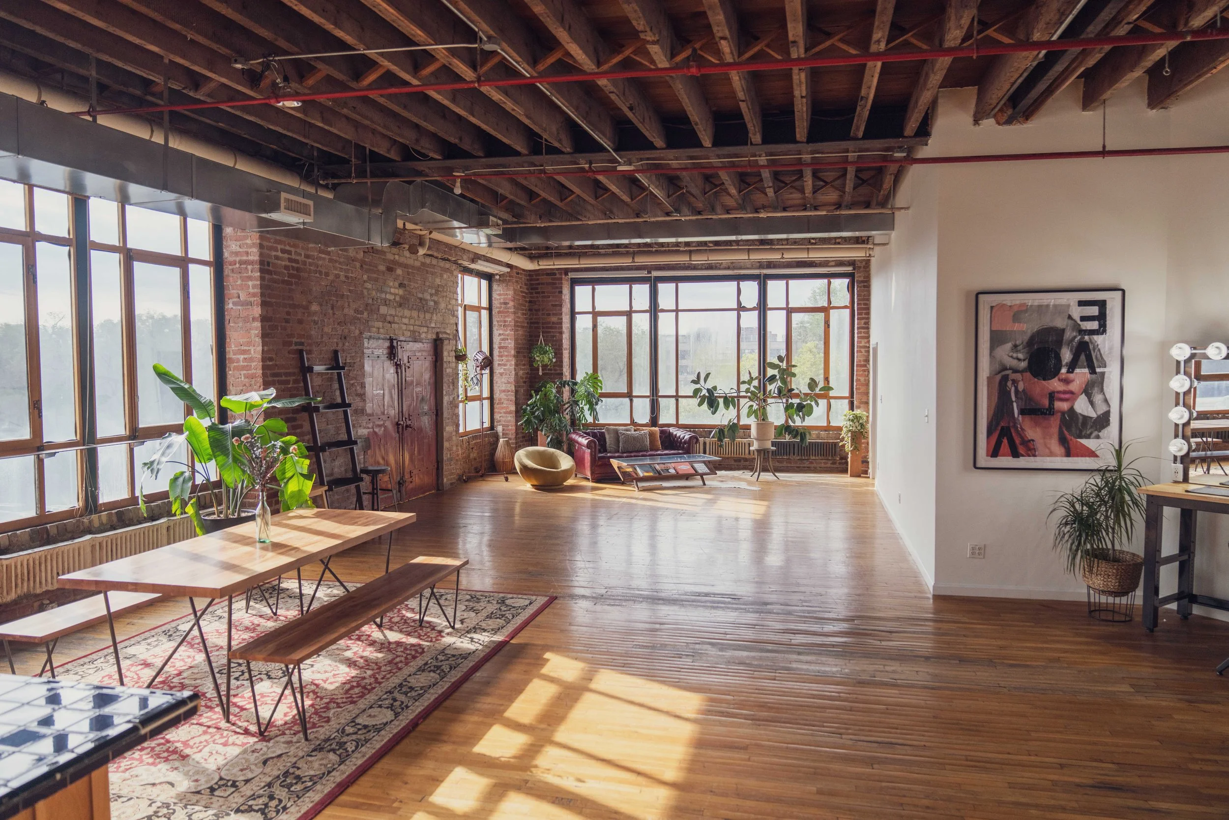 Light-filled industrial loft at Boerum Studios