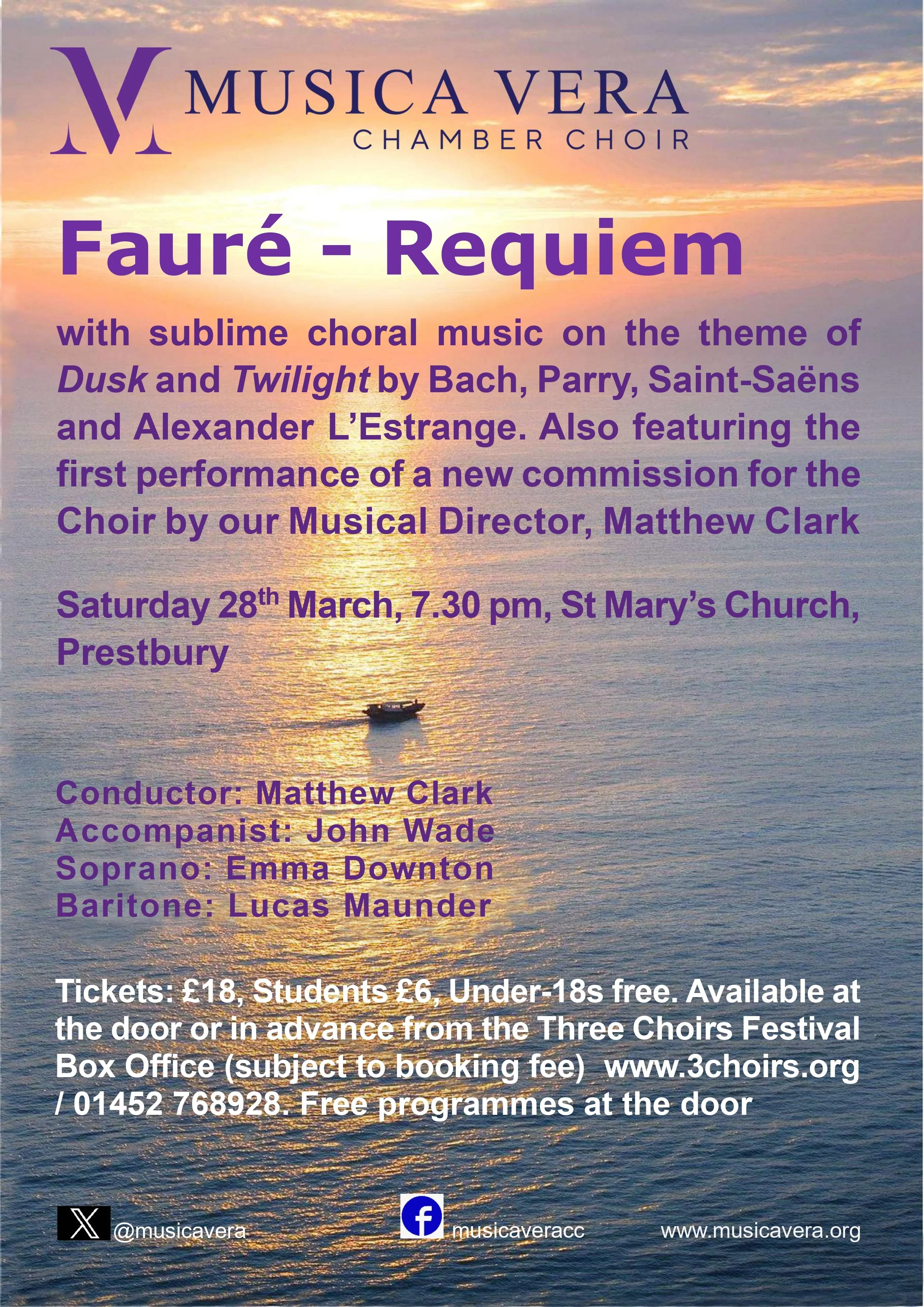 Musica Vera, Fauré Requiem