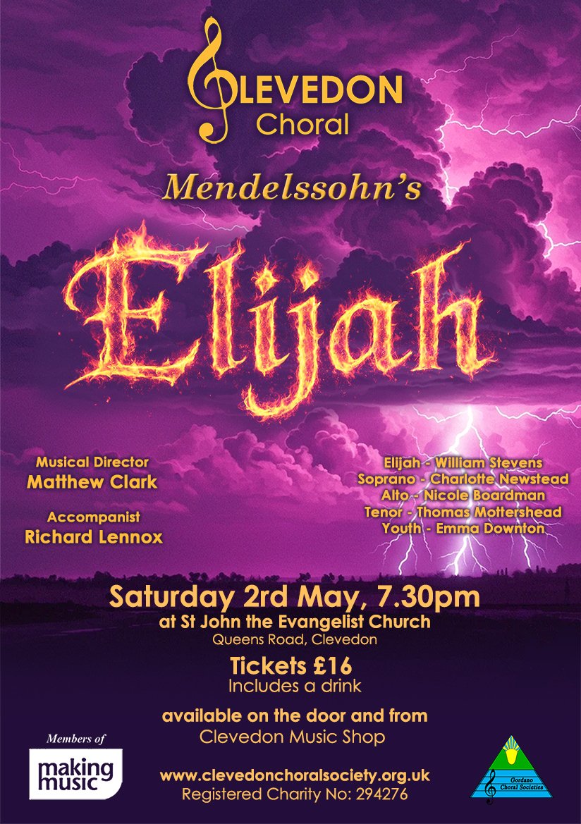 Clevedon Choral, Elijah