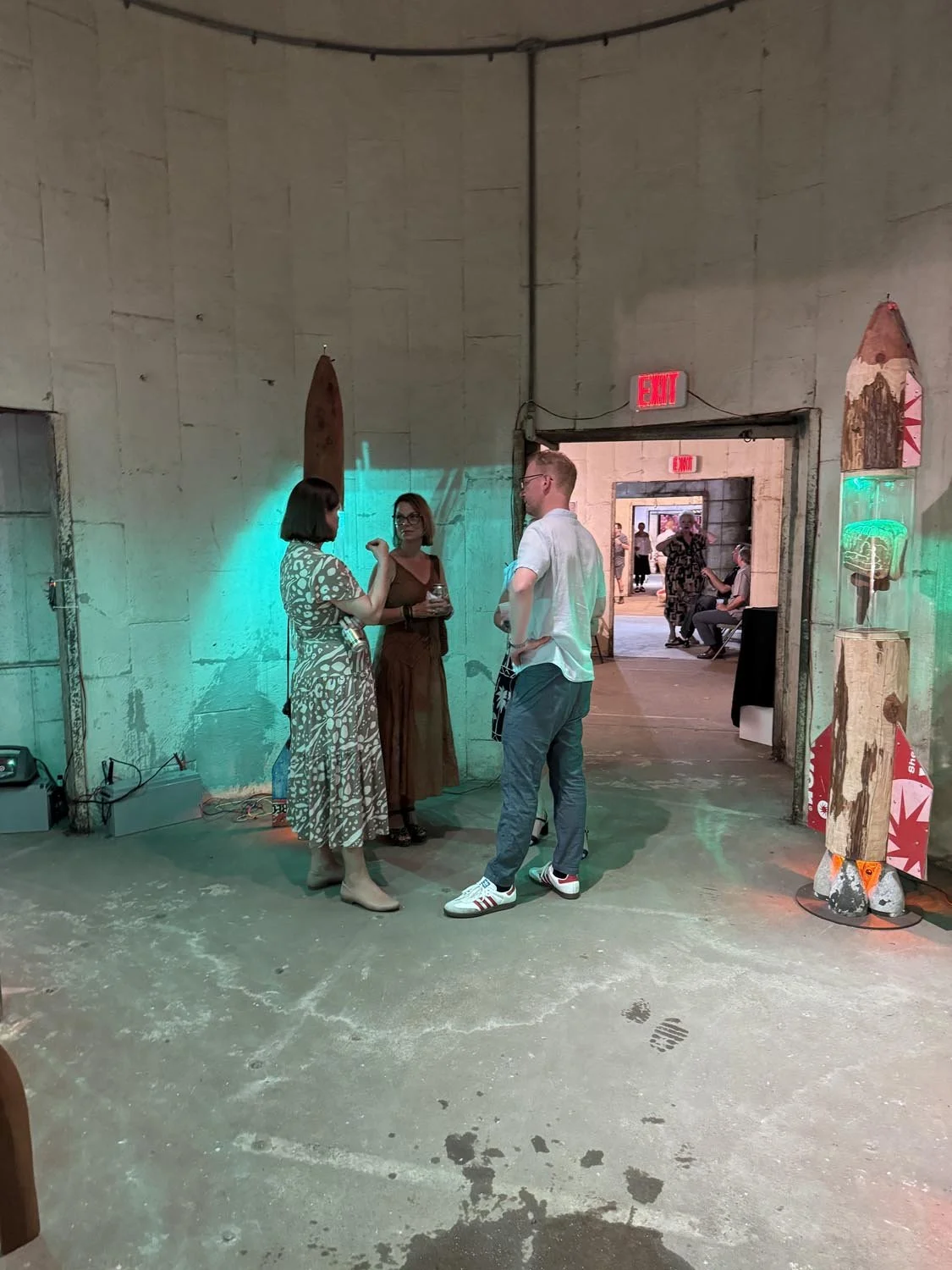 Dion Laurent's installation "Space Port Houston"