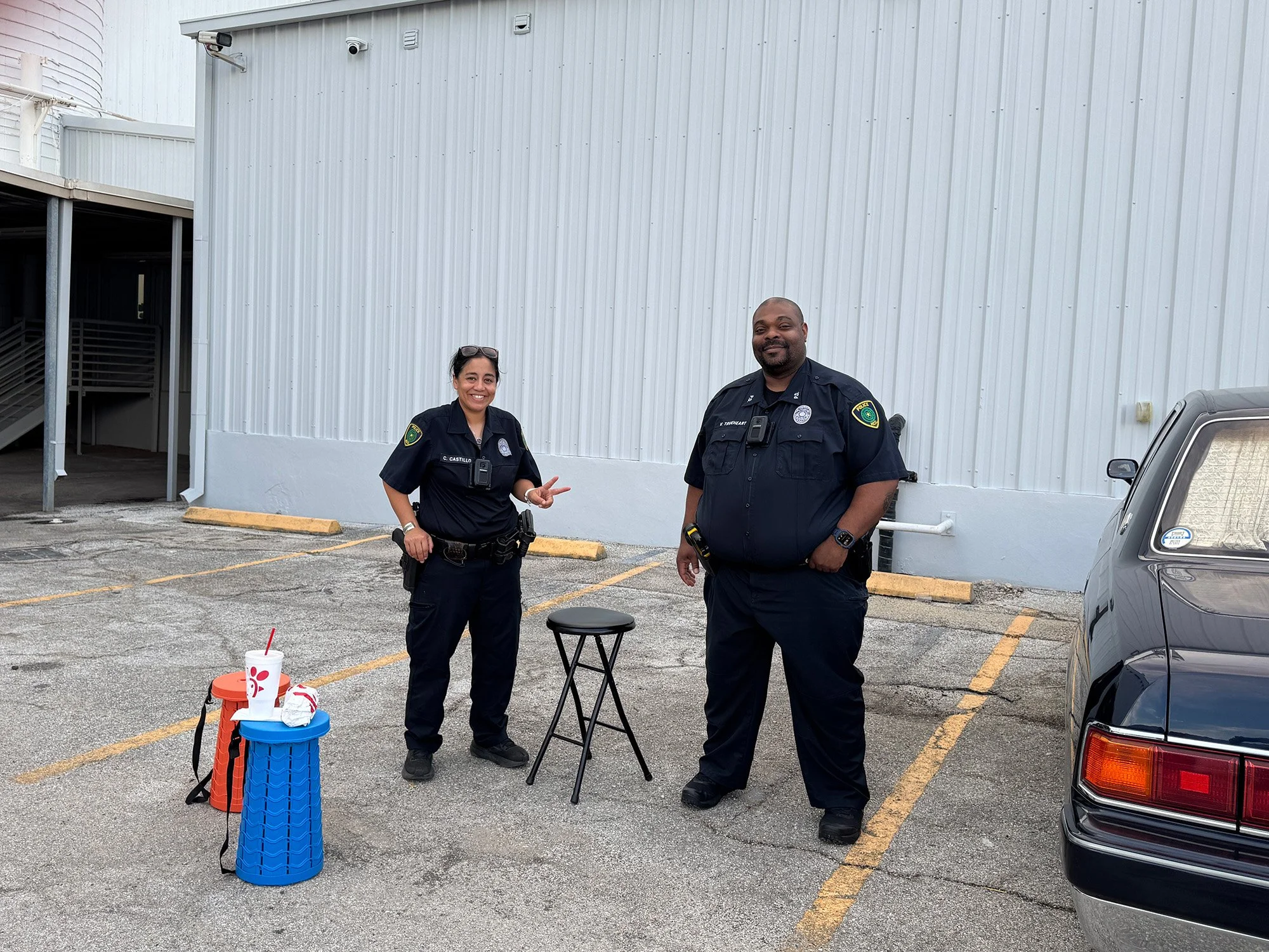 Special thanks to the security team!