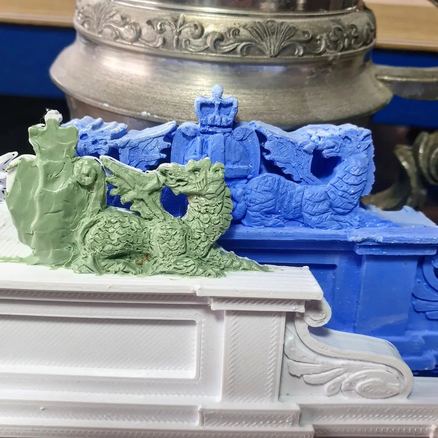 Remaster in the works!

After a year, I'm no longer happy with my Bishopsgate model.  I have remastered it twice, which mainly consisted of improving the backplate, but it remains fundamentally the same piece which I made back in 2023.

I can do bett