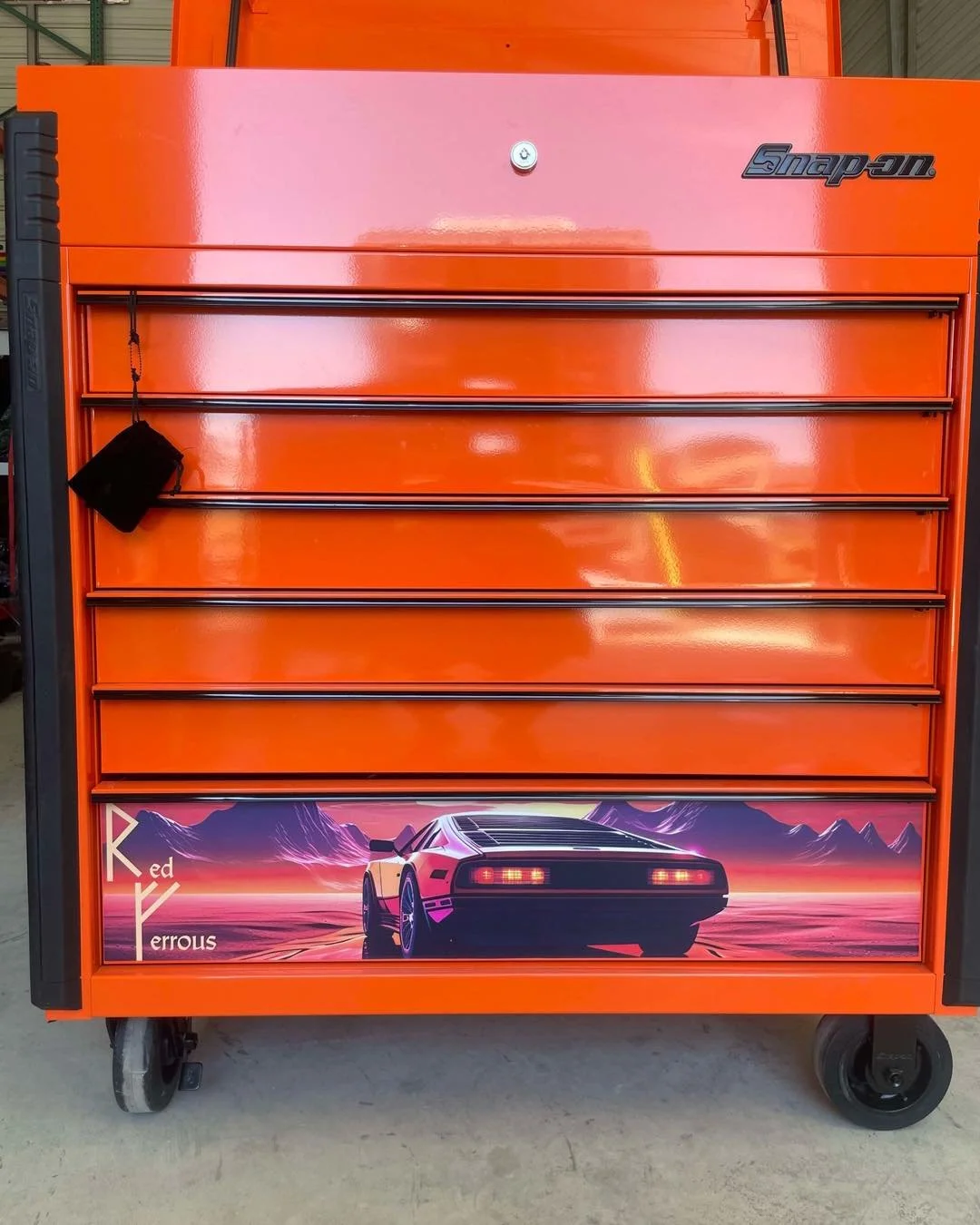 The kicker drawer magnet is live and ready to order! This 90mm x 18mm magnet is the perfect size to protect the bottom drawer of your Snap-on Tools Roll-cart. Choose from any of our stock options.  #redferrousdesigns #redferrous #redferrousmagnets #m