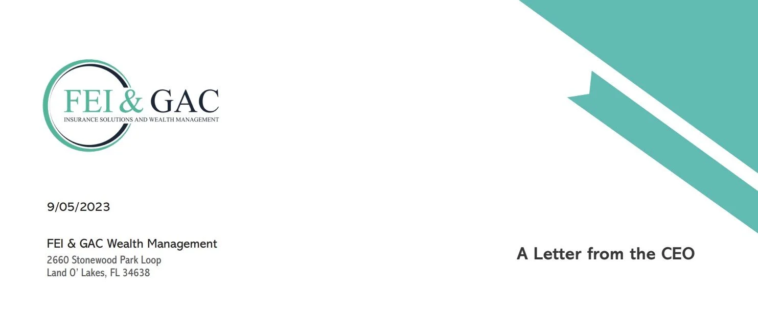 Letter from the CEO