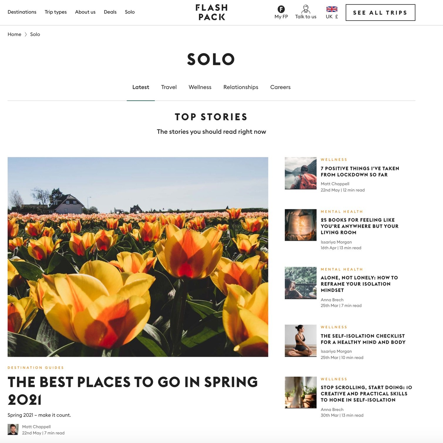 Content hub relaunched: SOLO