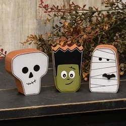 Spooky Chunky  Monster Trio
