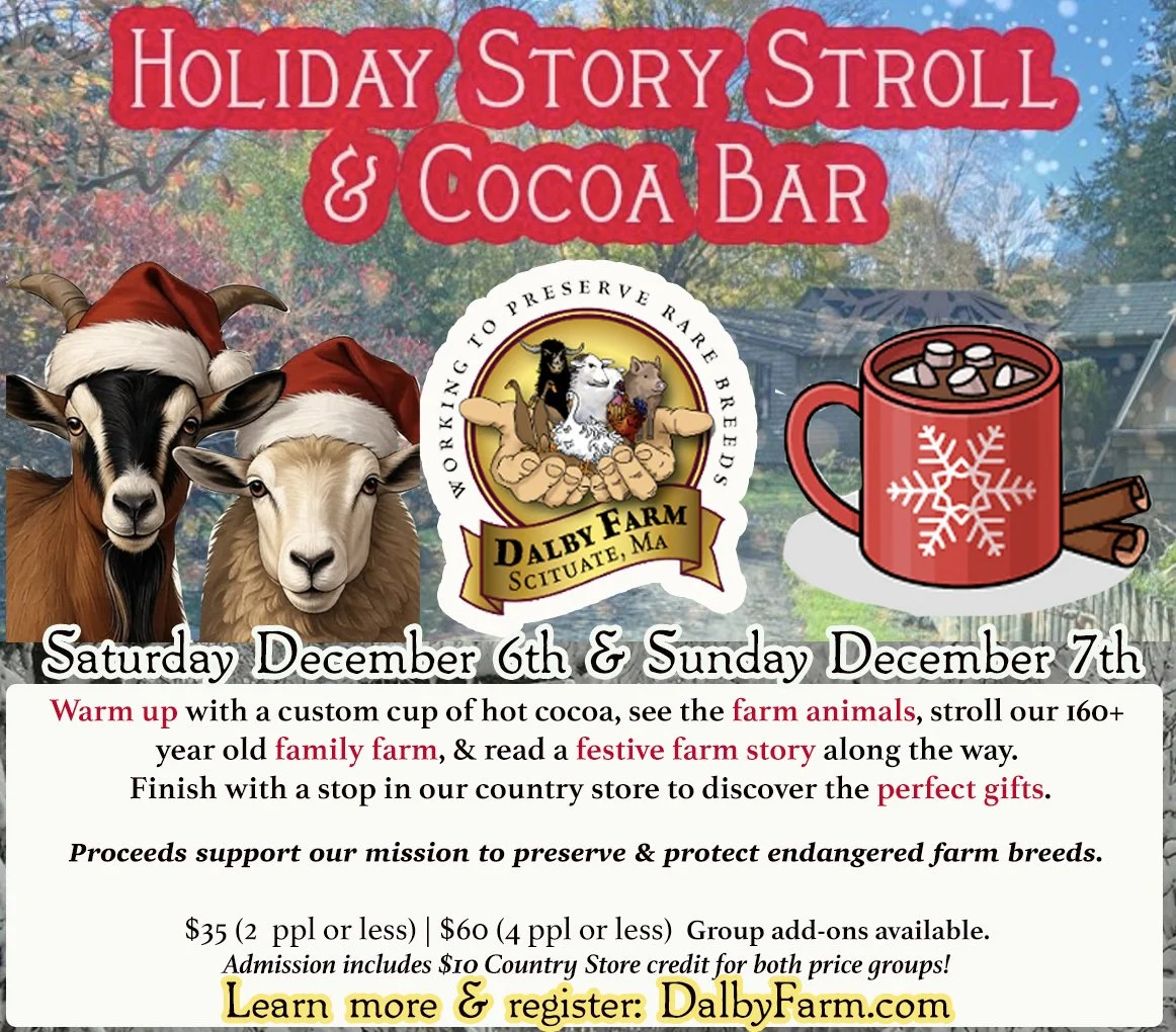 Holiday Story Stroll & Cocoa Bar at Dalby Farm