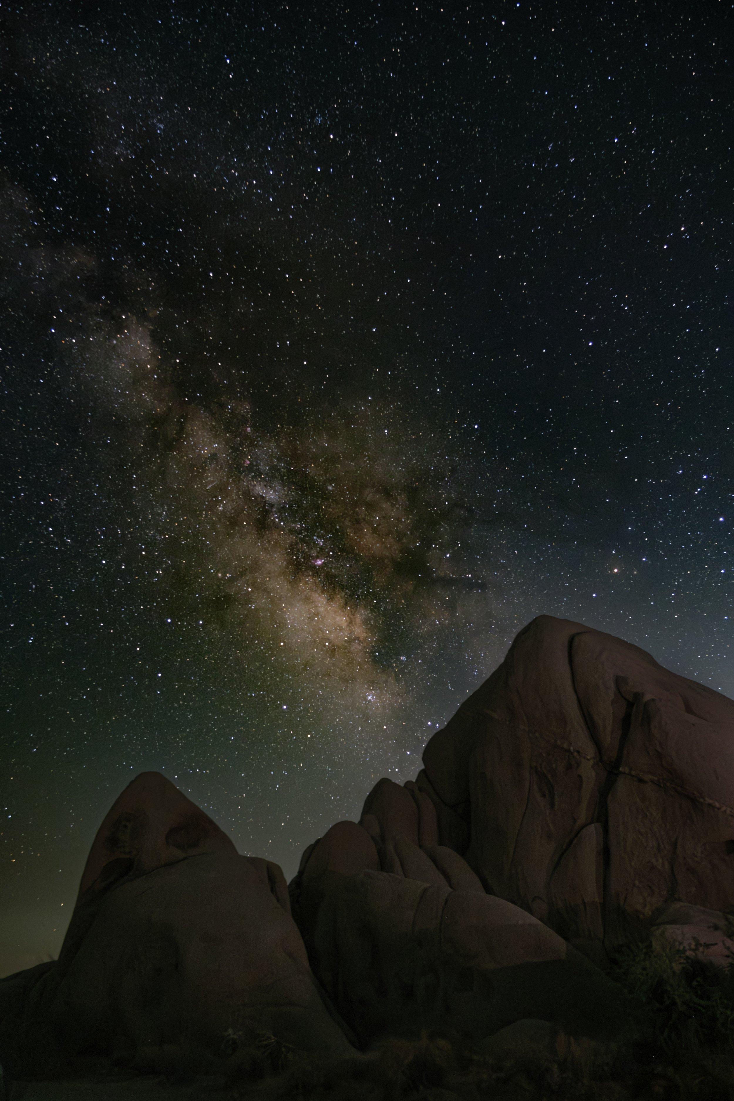 stargazing in the desert