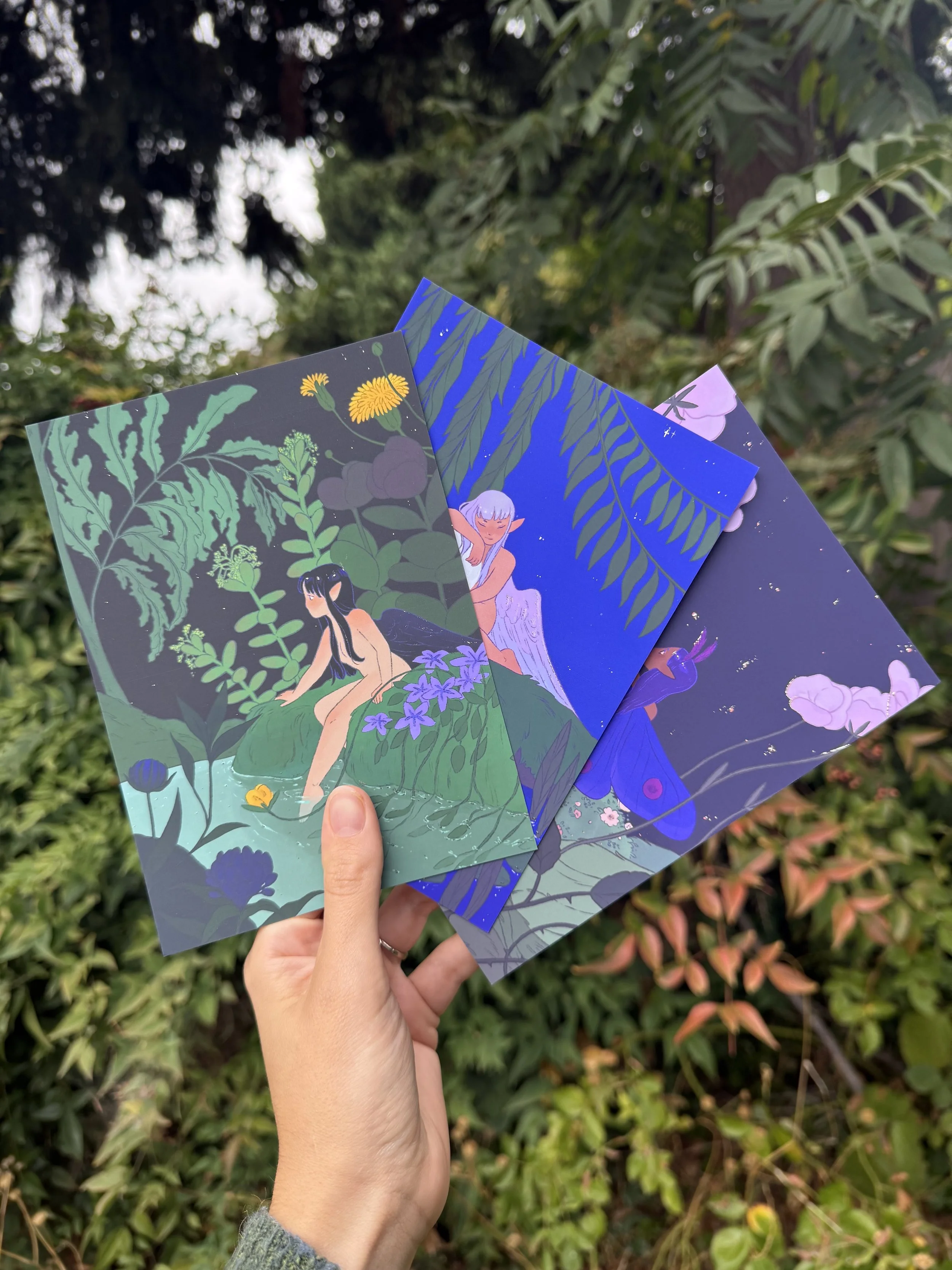 Fairy Foil Print Set