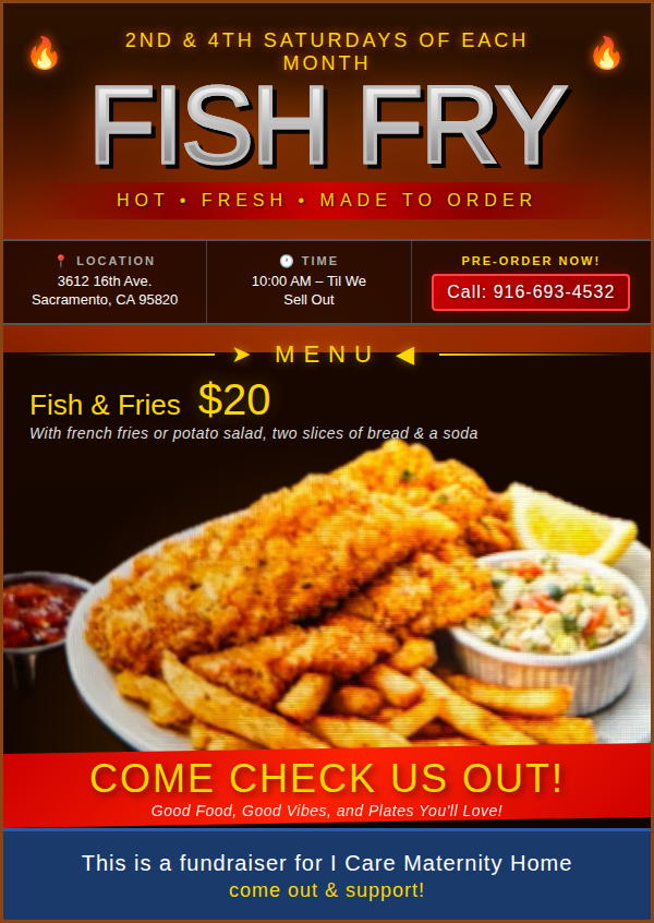 Fish Fry Fundraiser