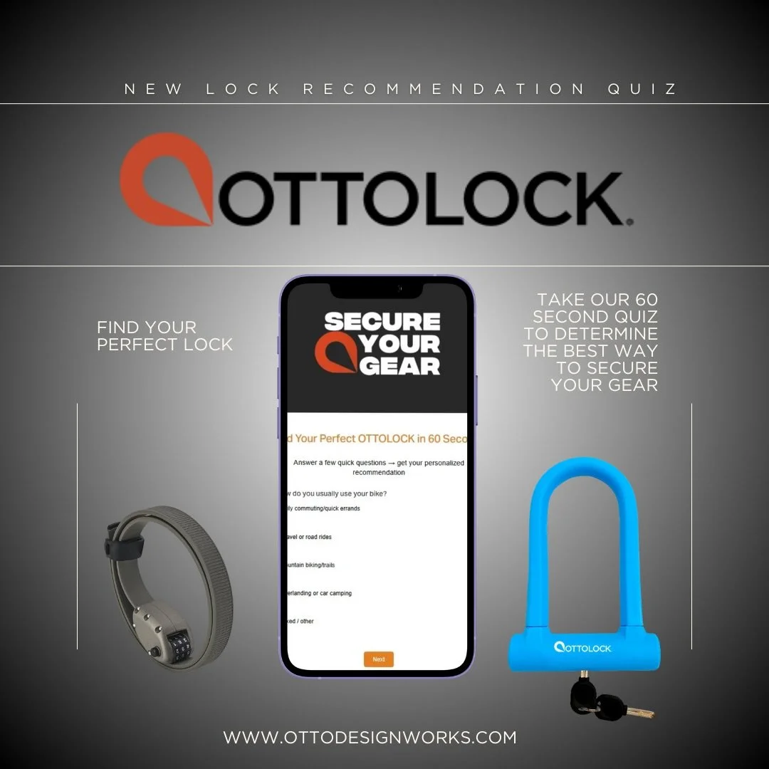 Want to Secure your gear but don&rsquo;t know which lock is right for you? 

Take our BRAND NEW Ottolock Lock Recommendation Quiz ! In 60 seconds or less we can guide you towards the BEST way to Secure Your Gear - Check out the link in our bio to lea
