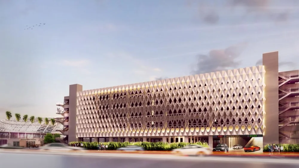 INGLEWOOD PARKING STRUCTURE — Anderson Barker