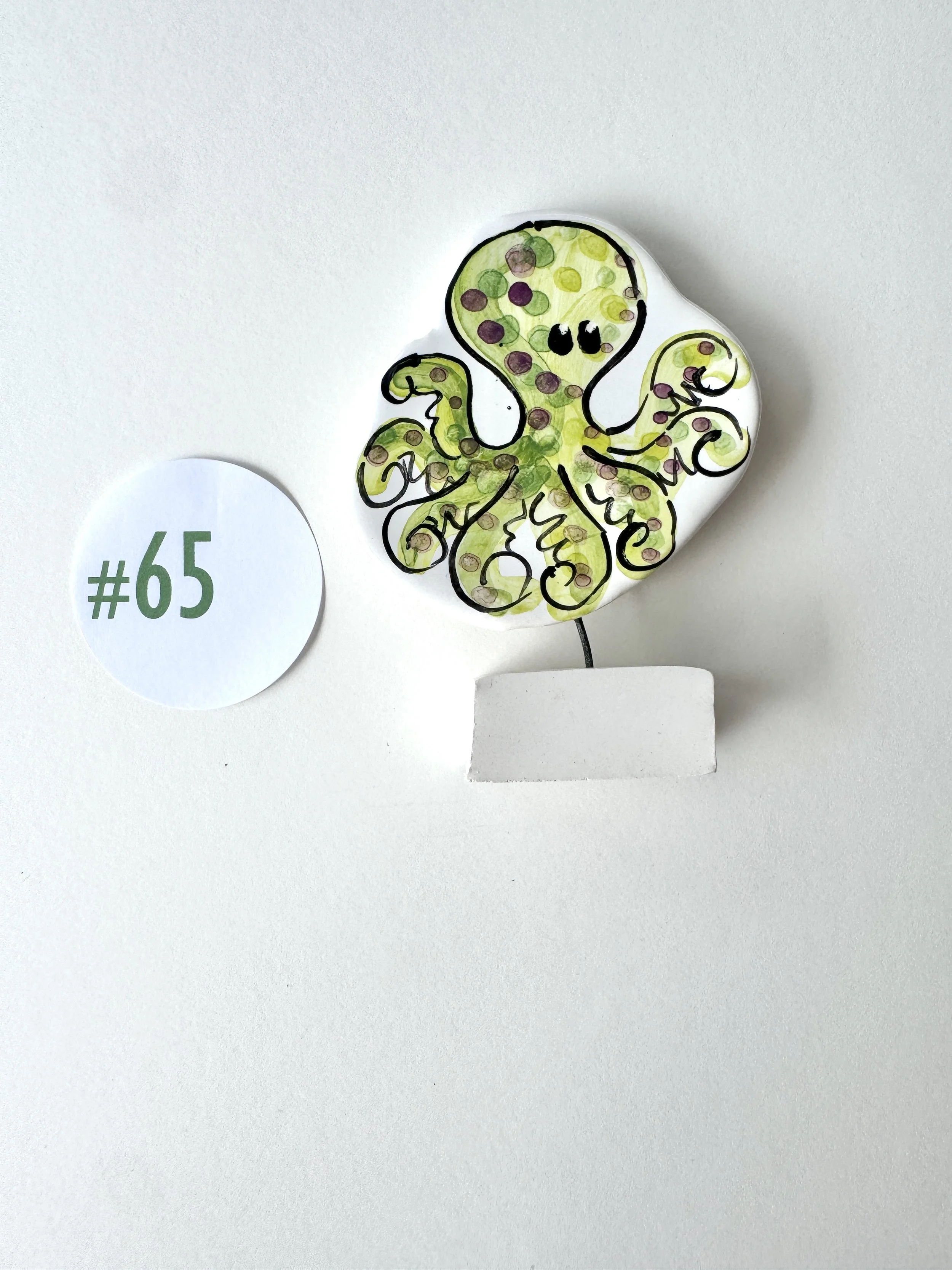 Octopus ornament #65