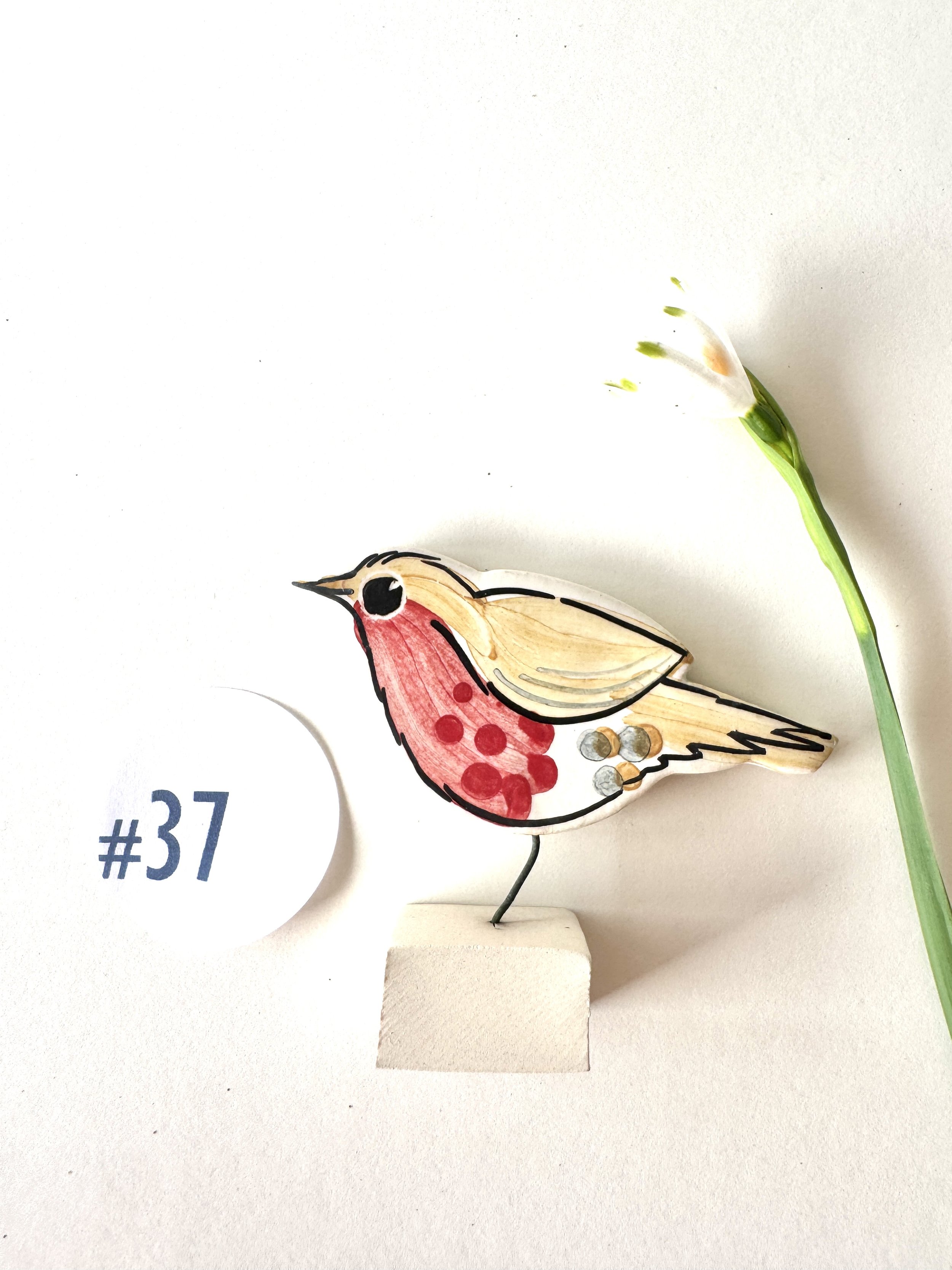 #37 Robin Ornament
