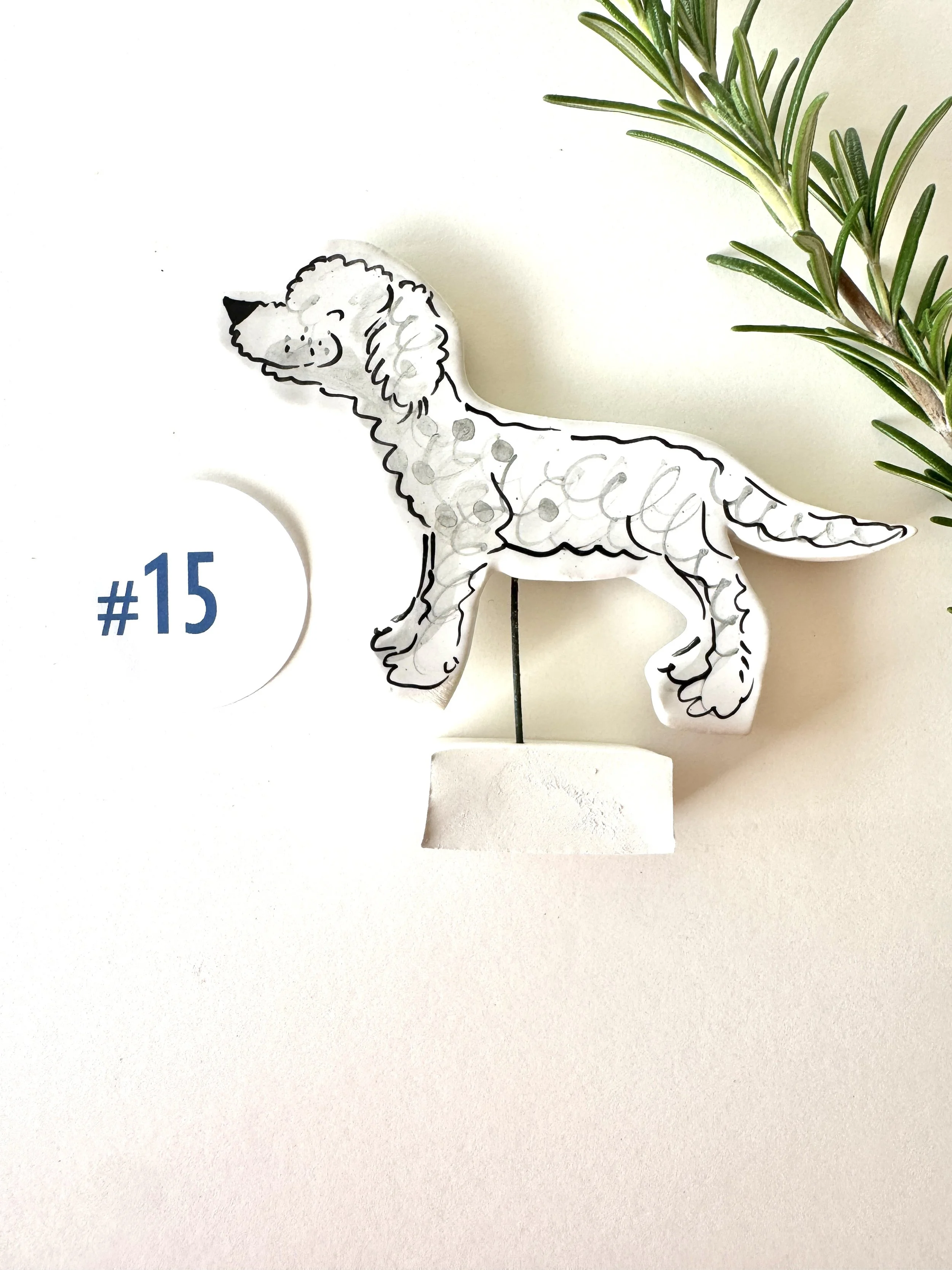 #15 White Dog 2