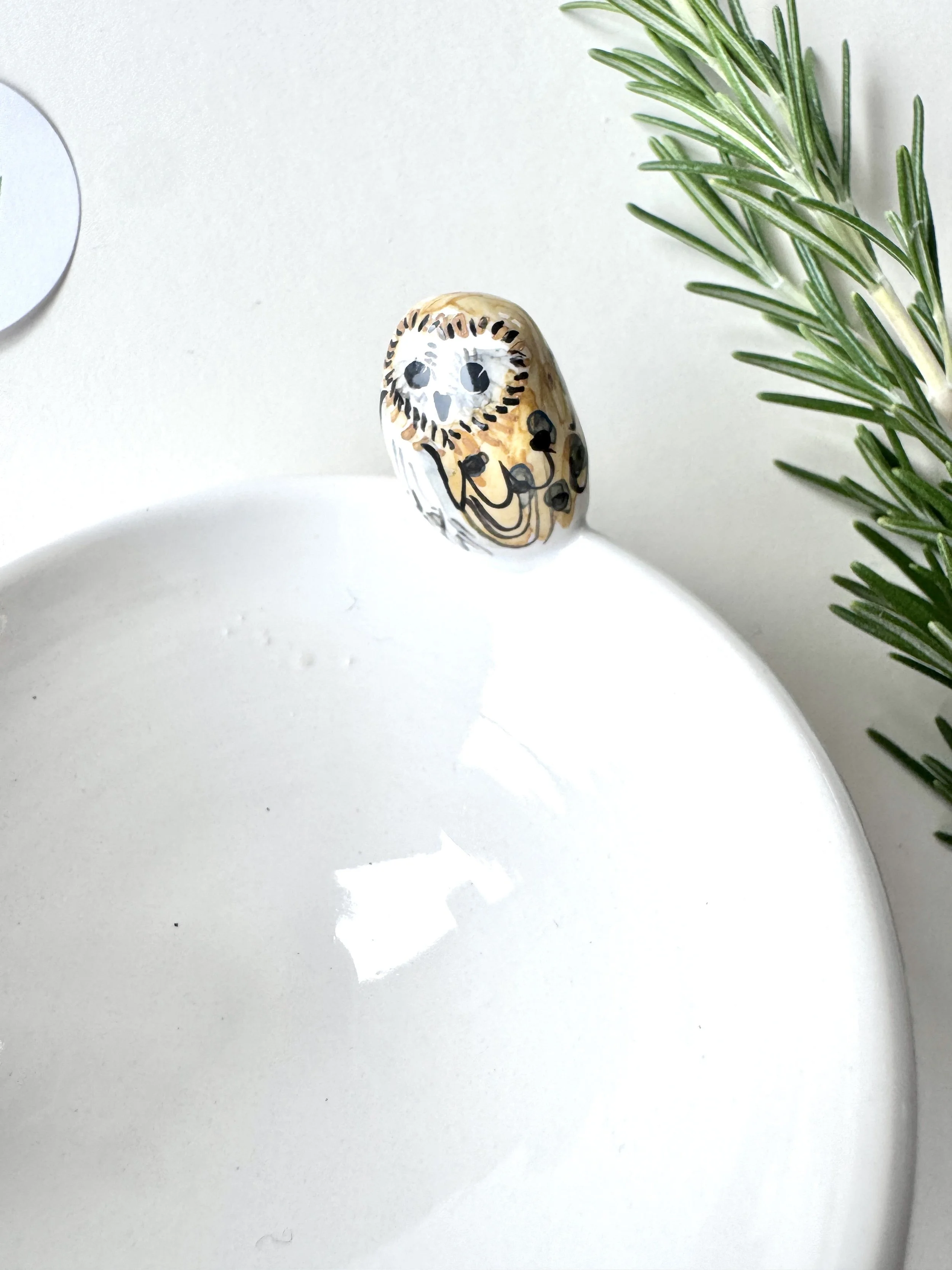 Barn Owl Little Bowl #187