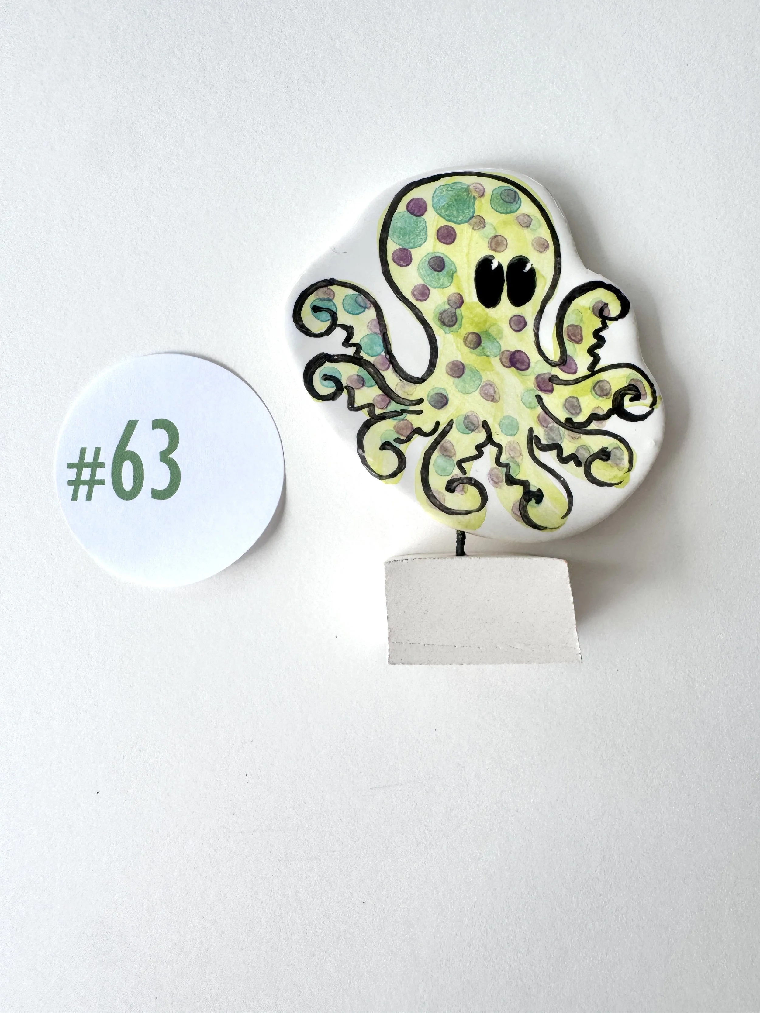 Octopus ornament #63