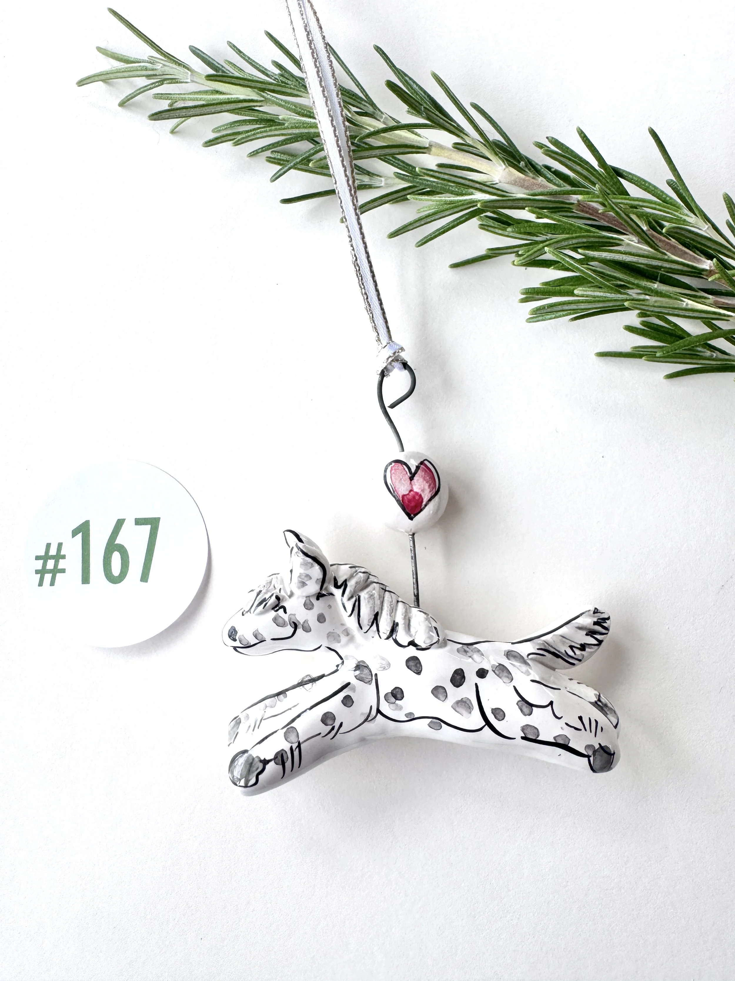 Pony ornament #167