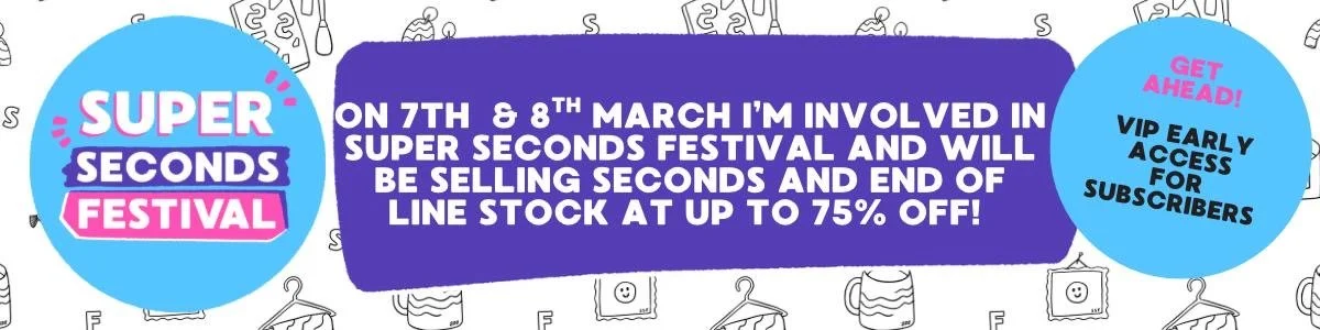 Super Seconds Festival Banner