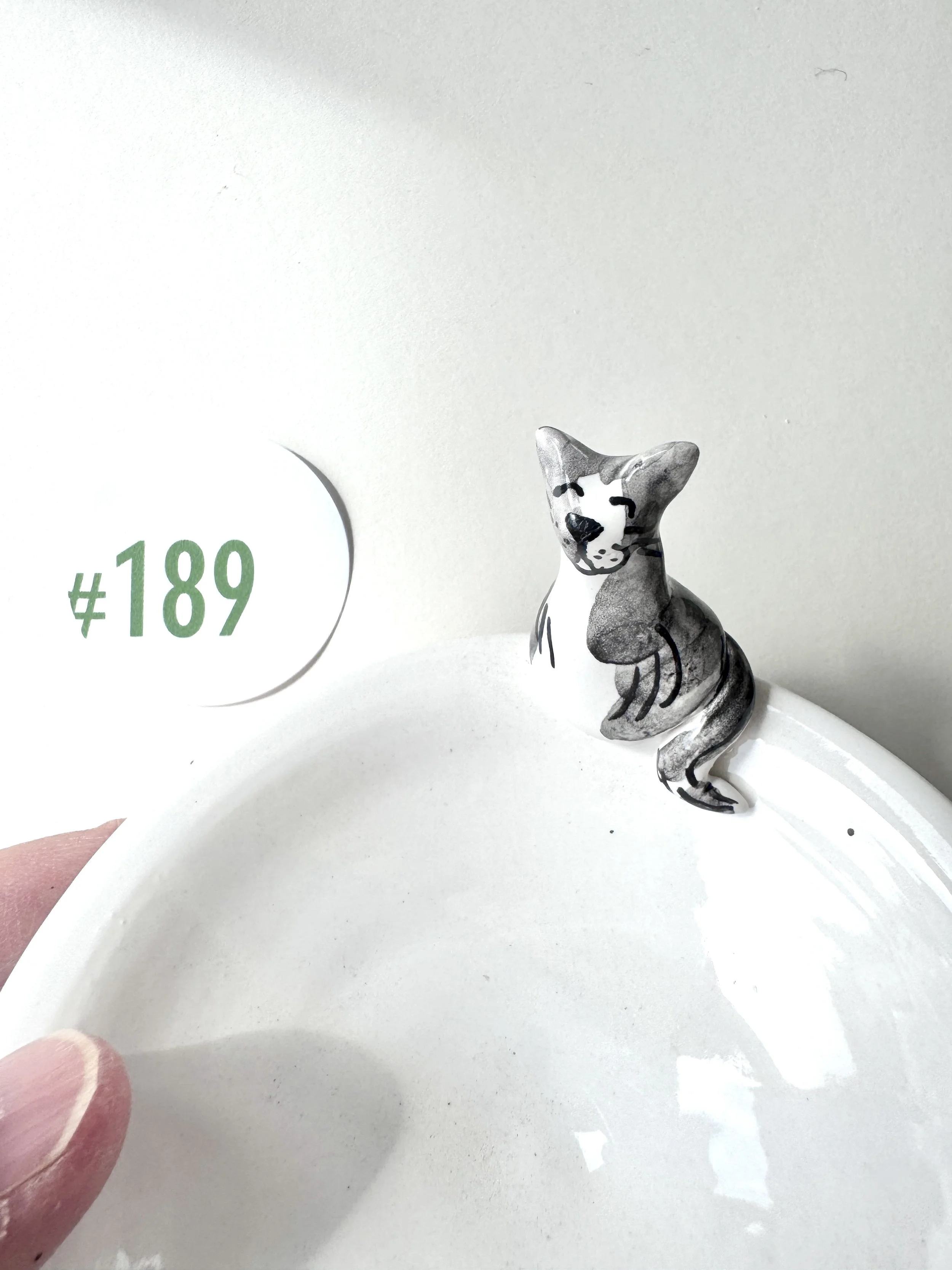 Tuxedo Cat Little Bowl #189
