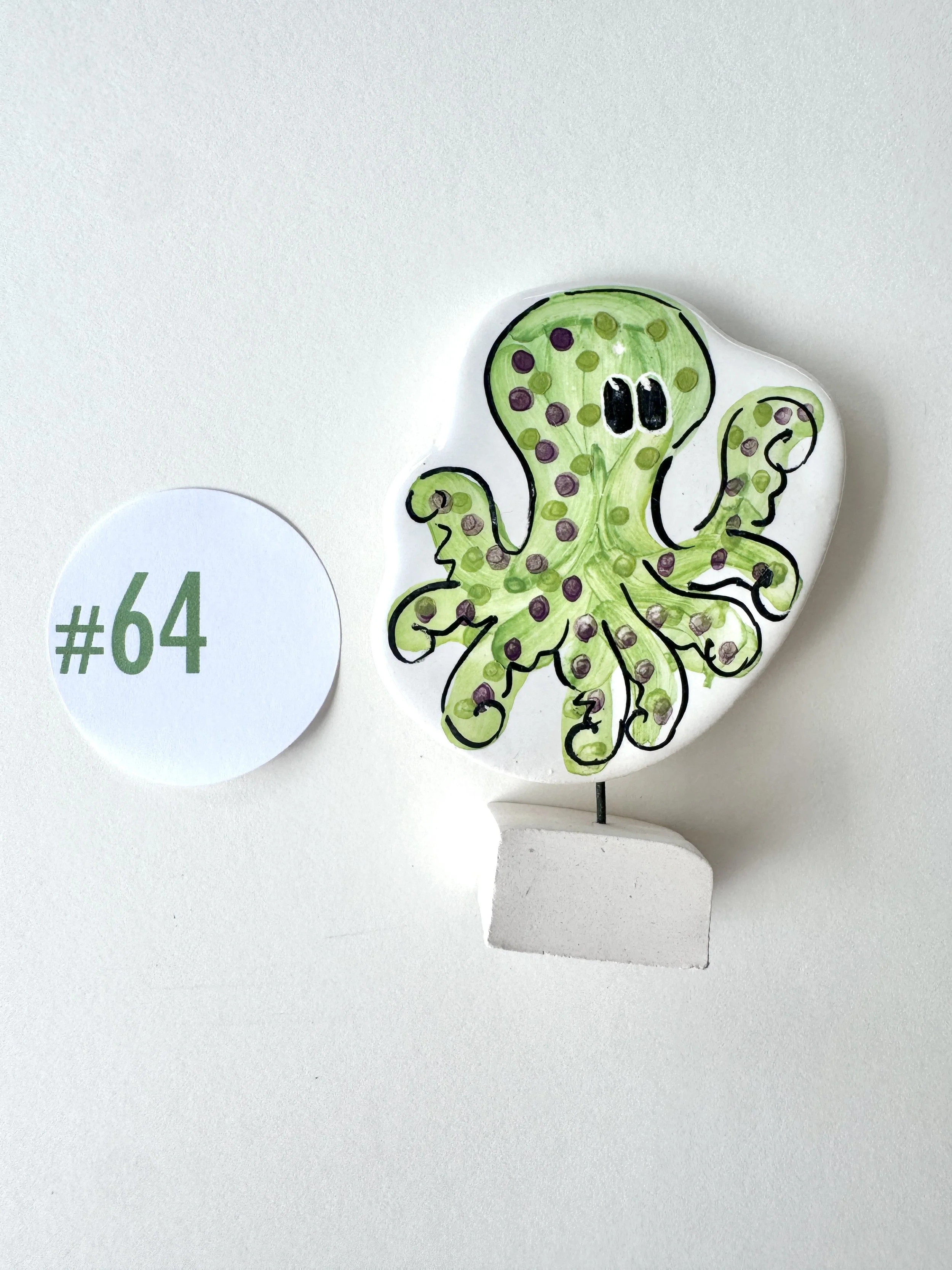 Octopus ornament #64